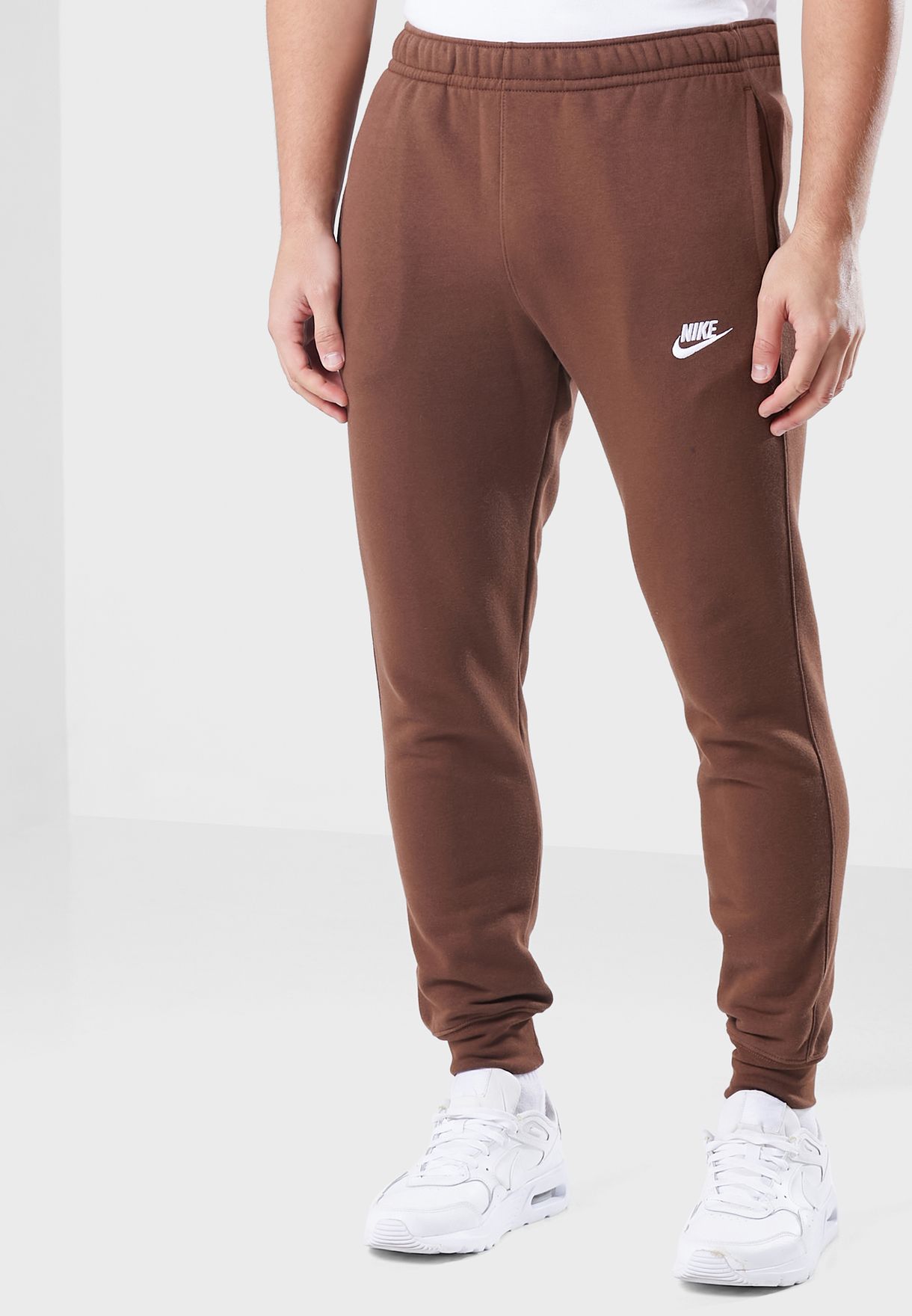 nike brown sweatpants