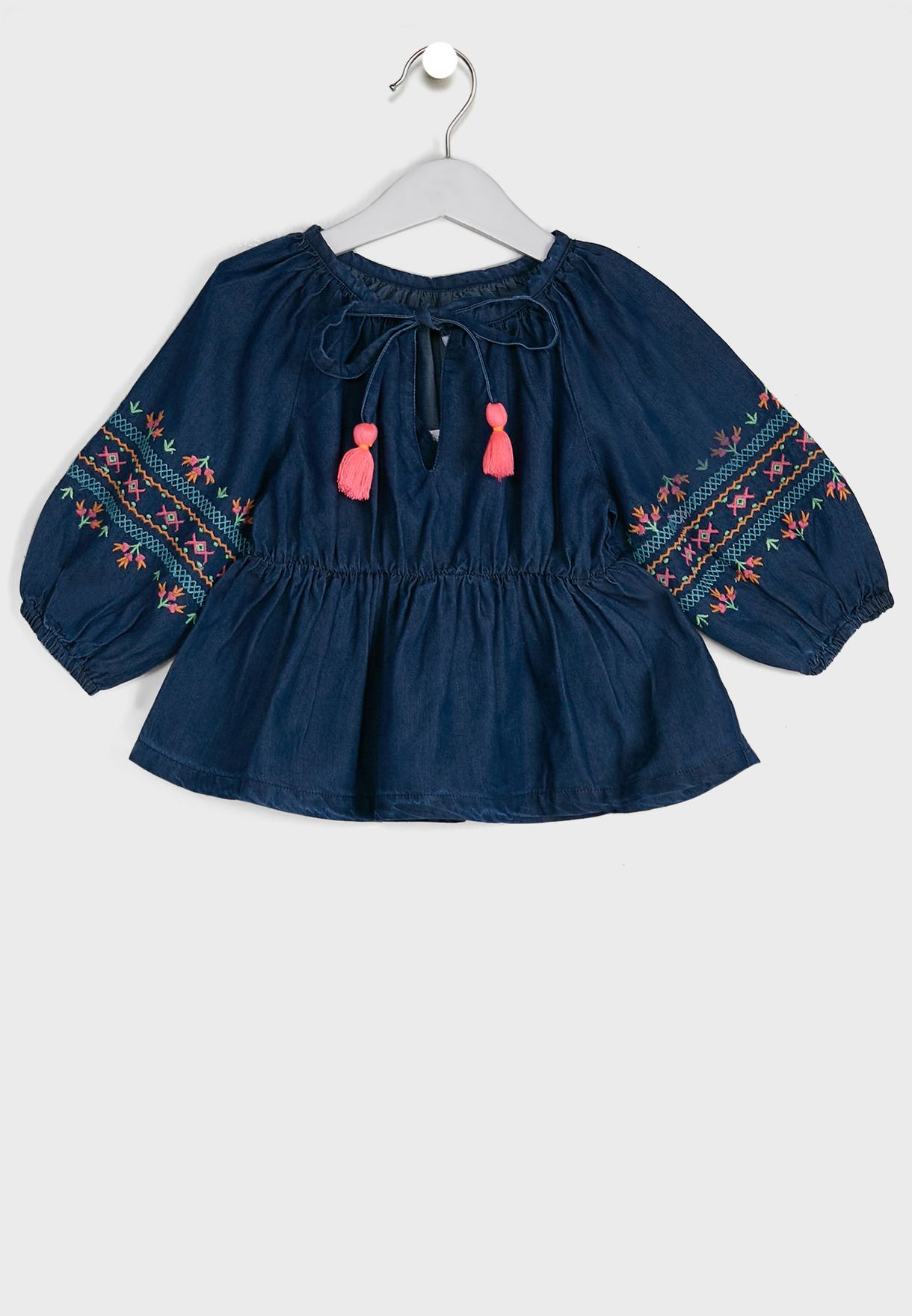 Embroidered Gypsy Top