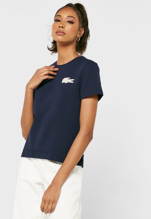 Lacoste Women T-shirts - Up to 75% OFF - Shop Lacoste T-shirts Online in  UAE - Namshi