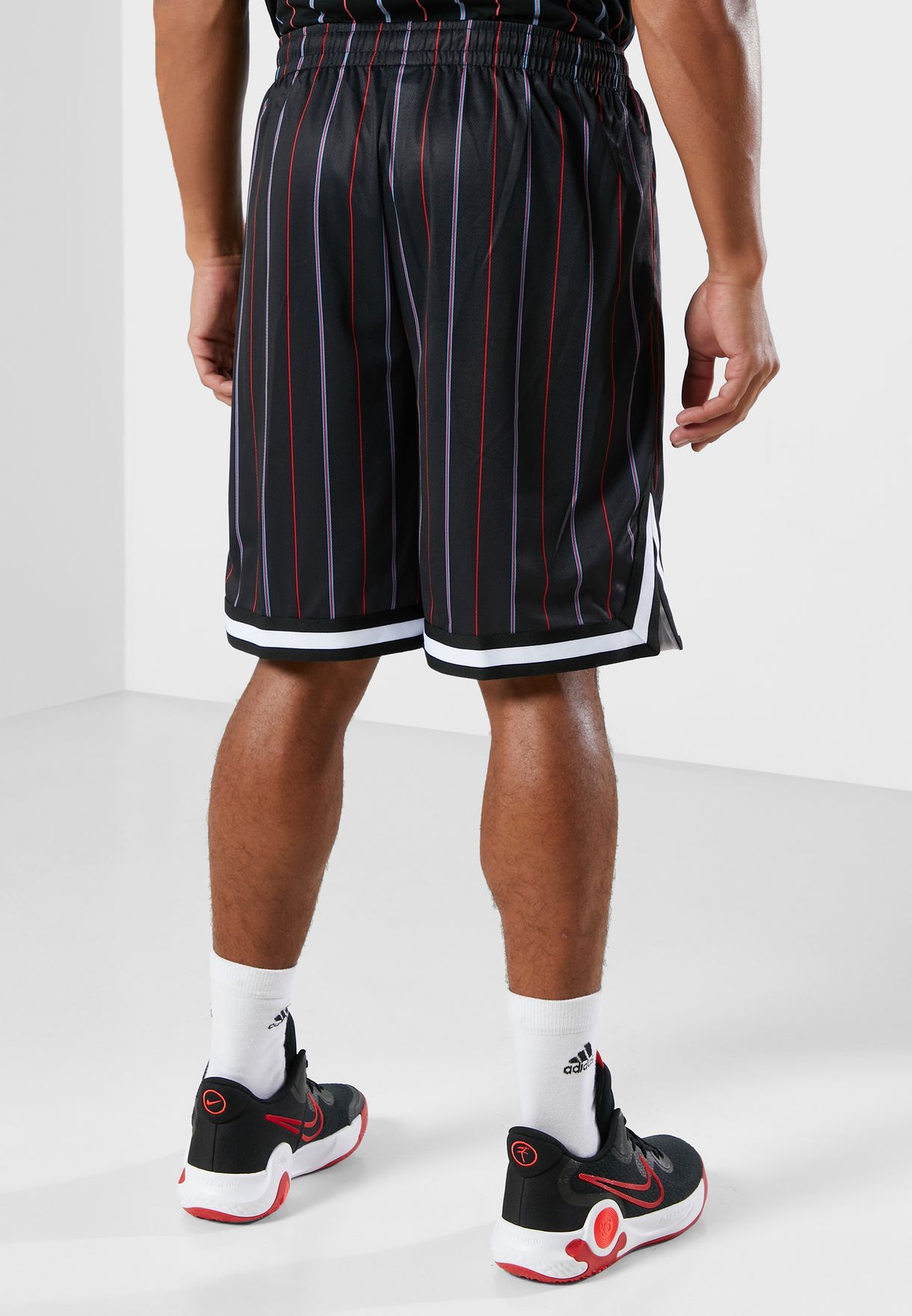 karl kani pinstripe shorts