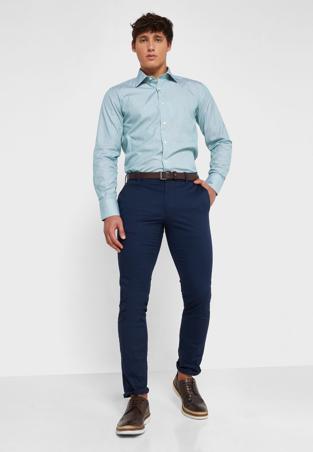 Striped Slim Fit Shirt