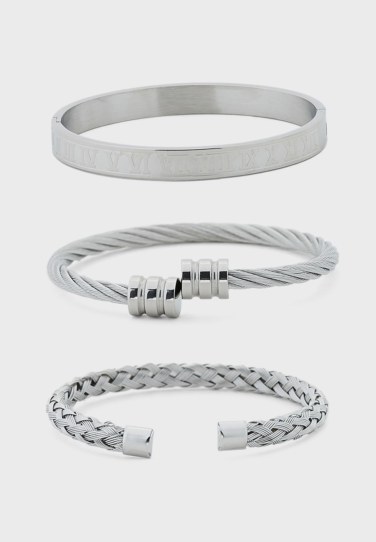 3 Pack Mix Stainless Steel Set