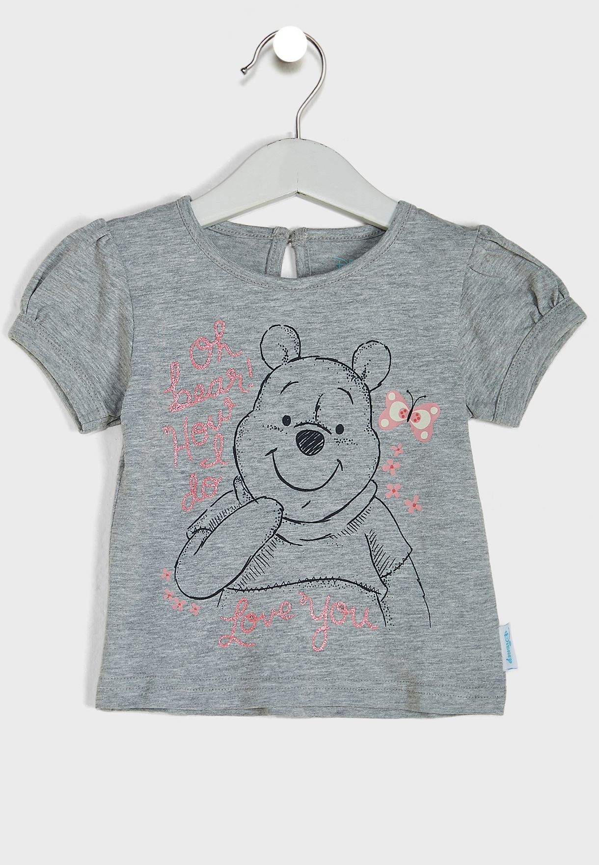 Infant Pooh Print T-Shirt