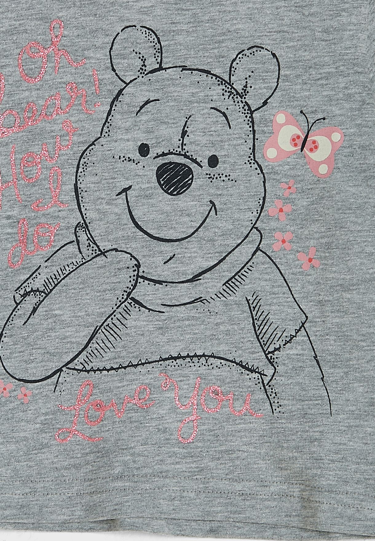 Infant Pooh Print T-Shirt