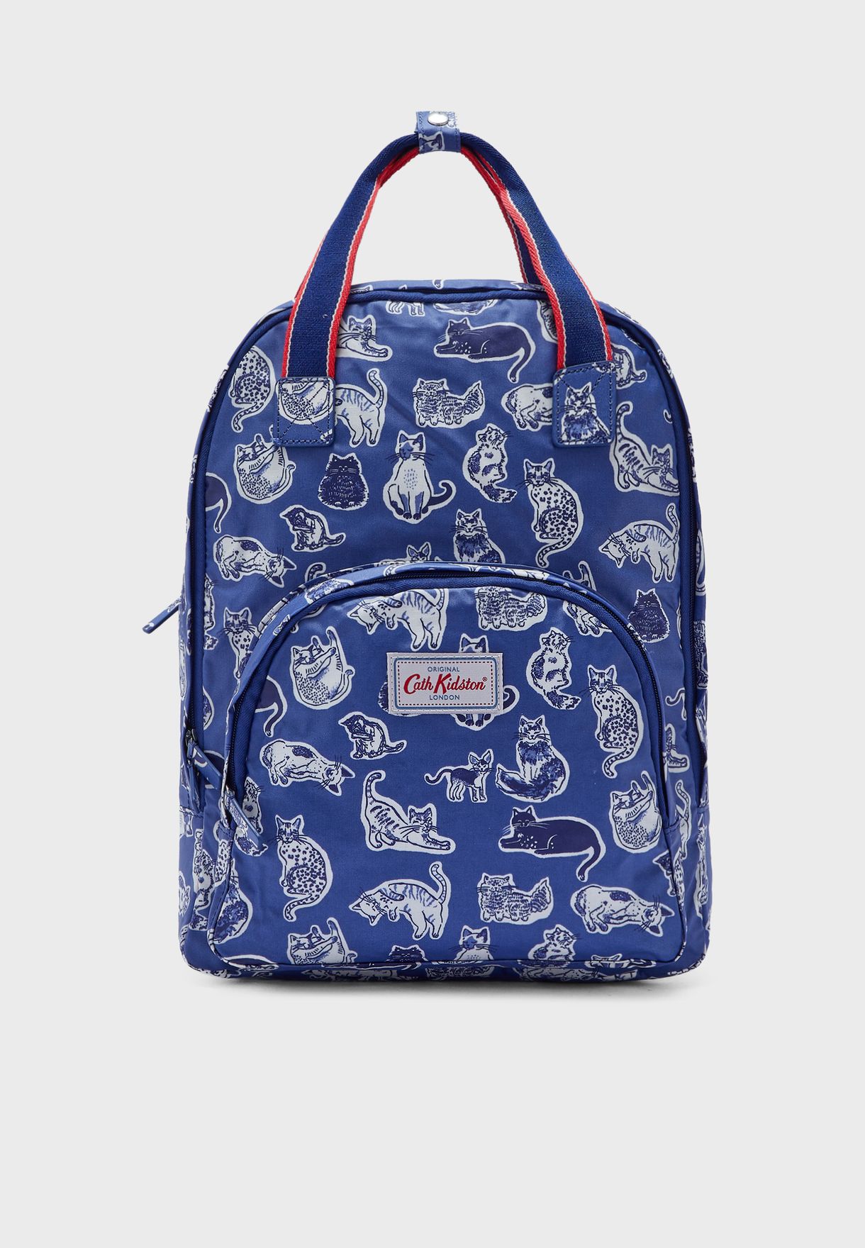 Squiggle Cats Multi Pocket Backpack 