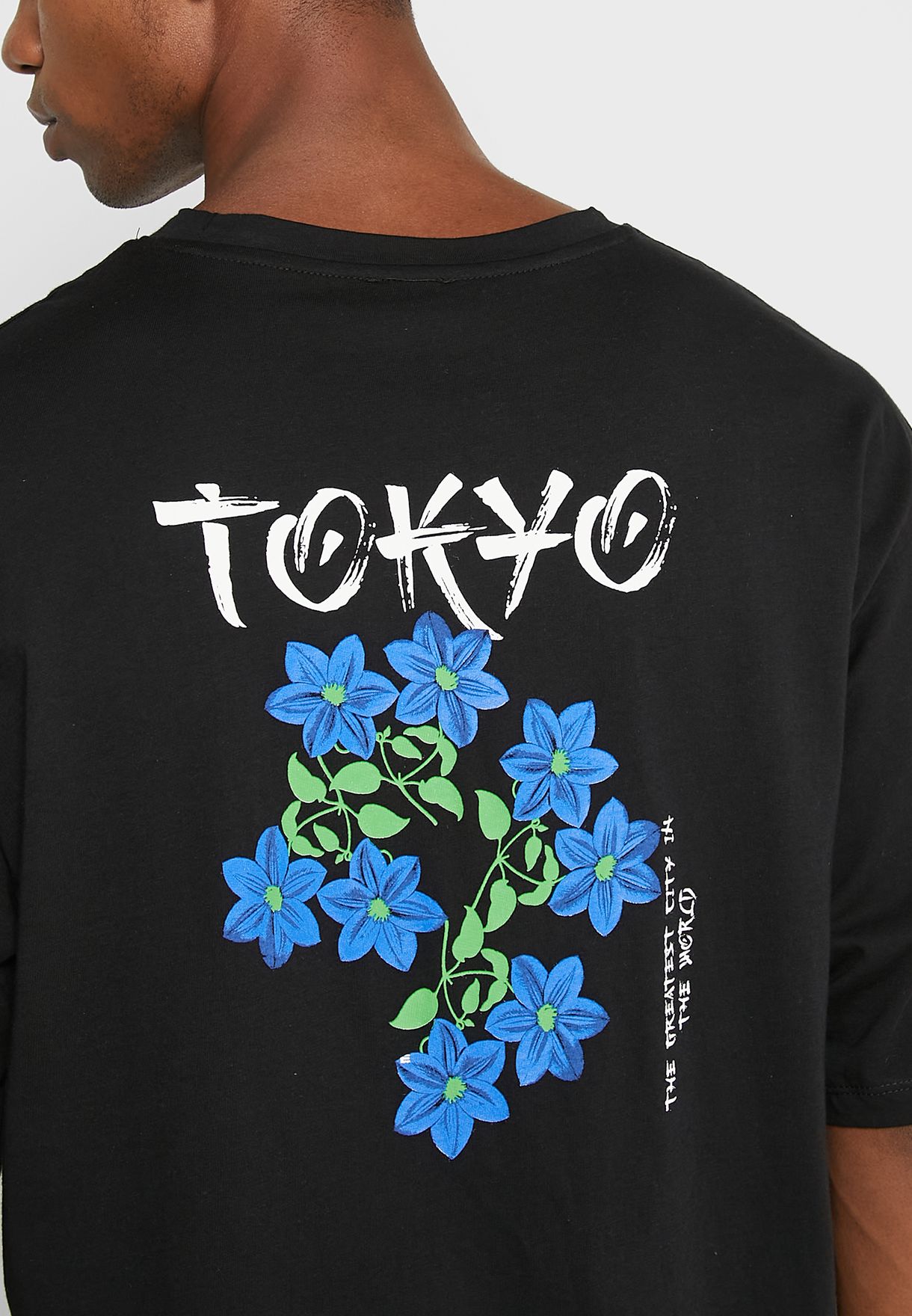 Oversize Tokyo Print T-Shirt