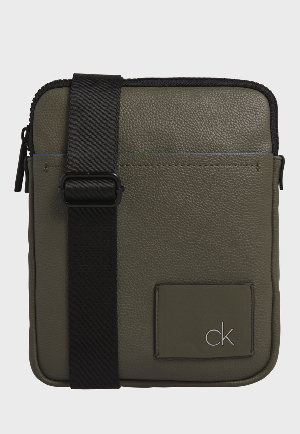 Buy Calvin Klein green Logo Cross Strap Messenger Bag for Men in Muscat,  Salalah