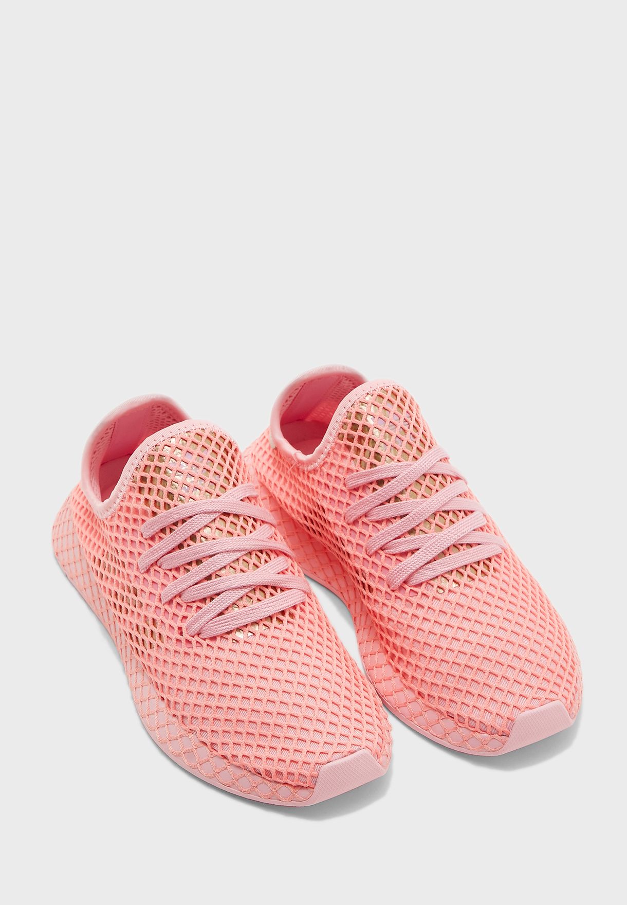 adidas originals deerupt runner in pink