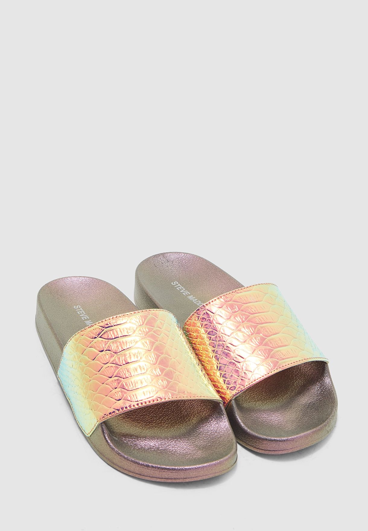 steve madden holographic shoes