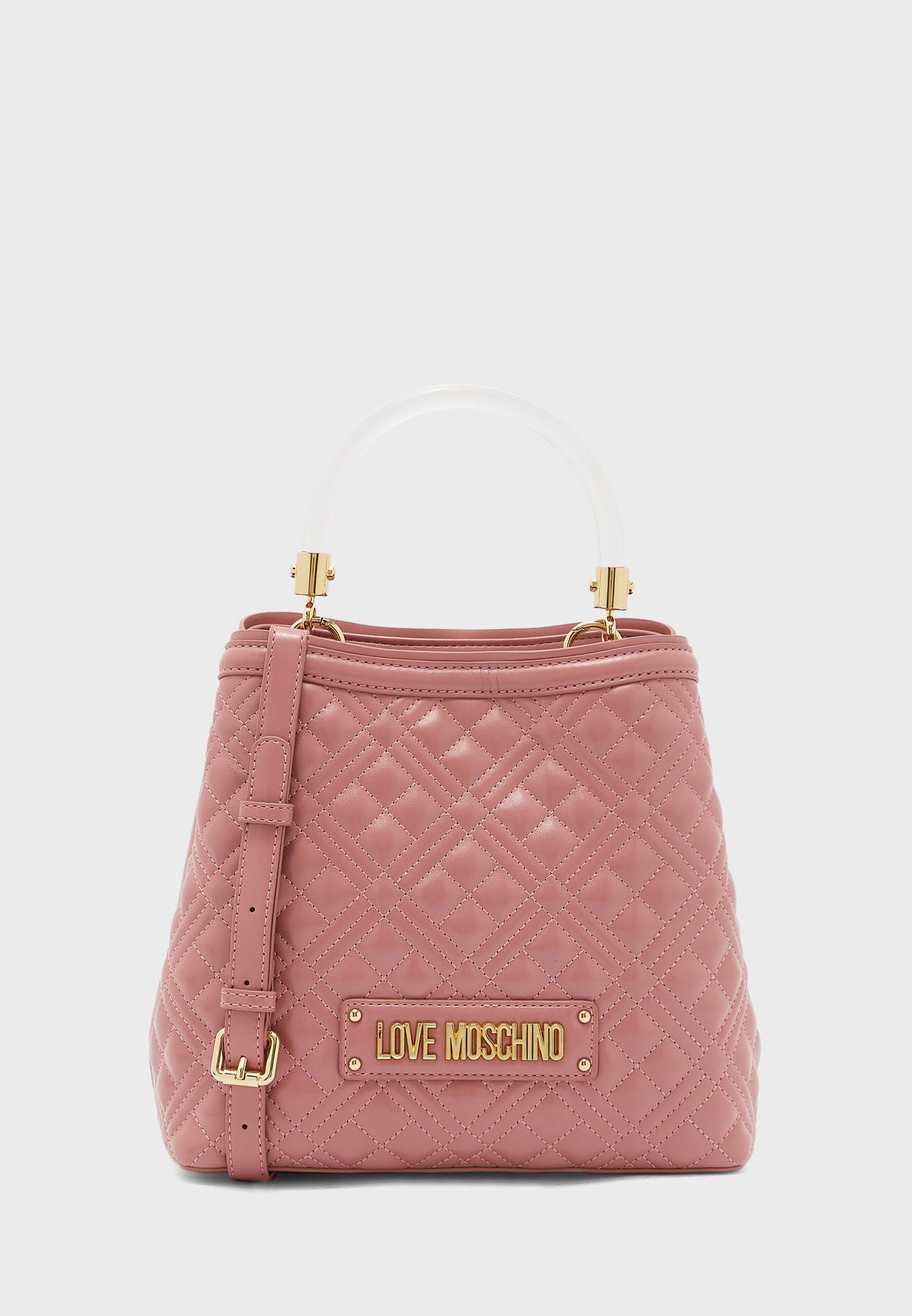 love moschino pink purse