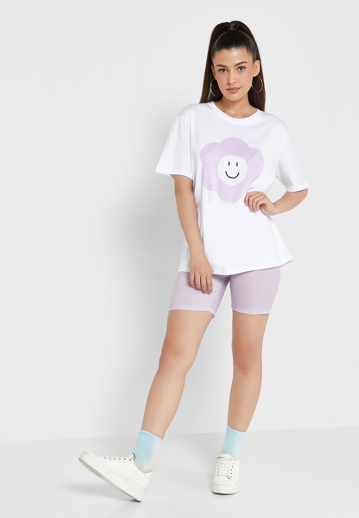 Short Sleeve Graphic Tee & Shorts Set