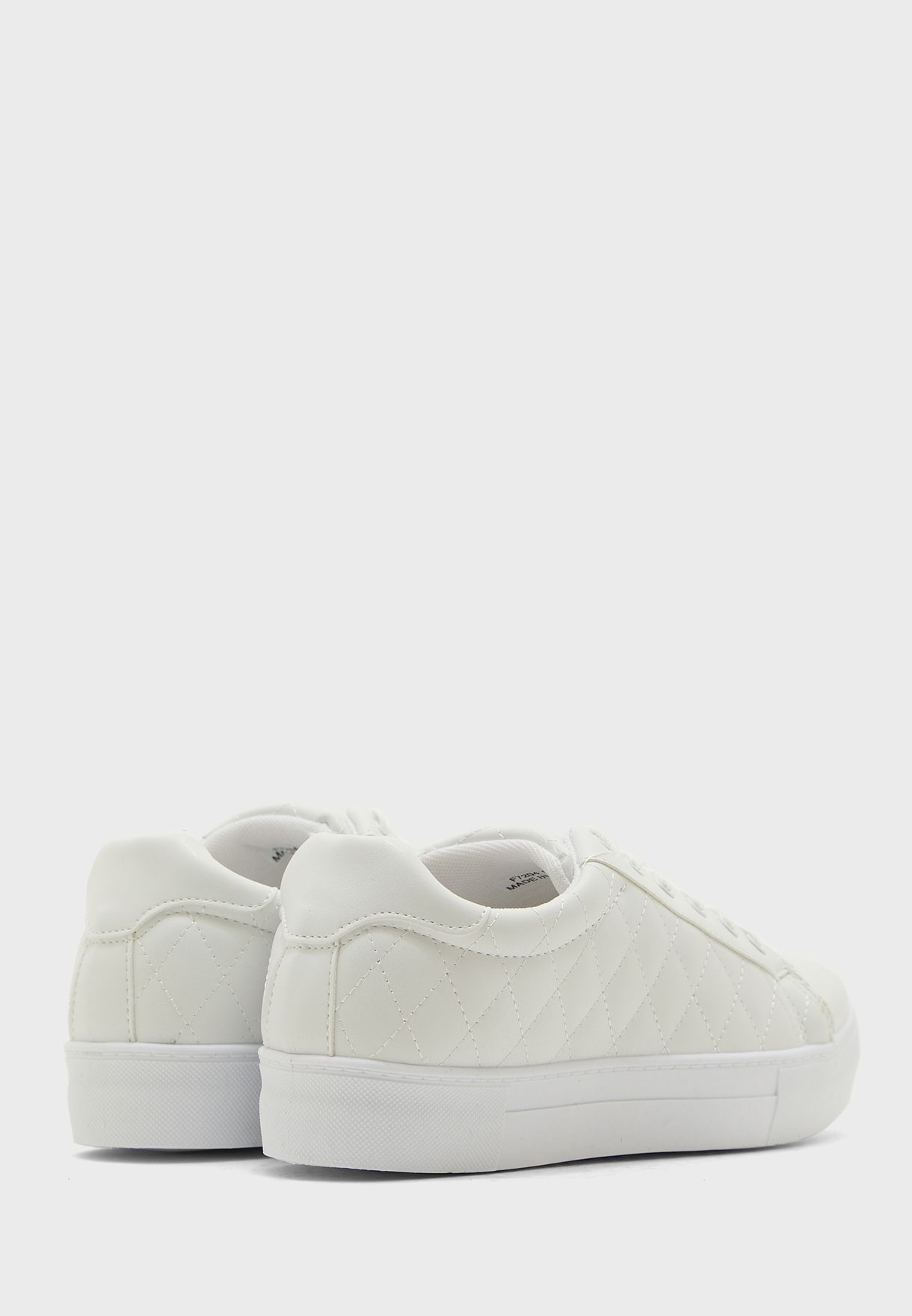 ginger white sneakers