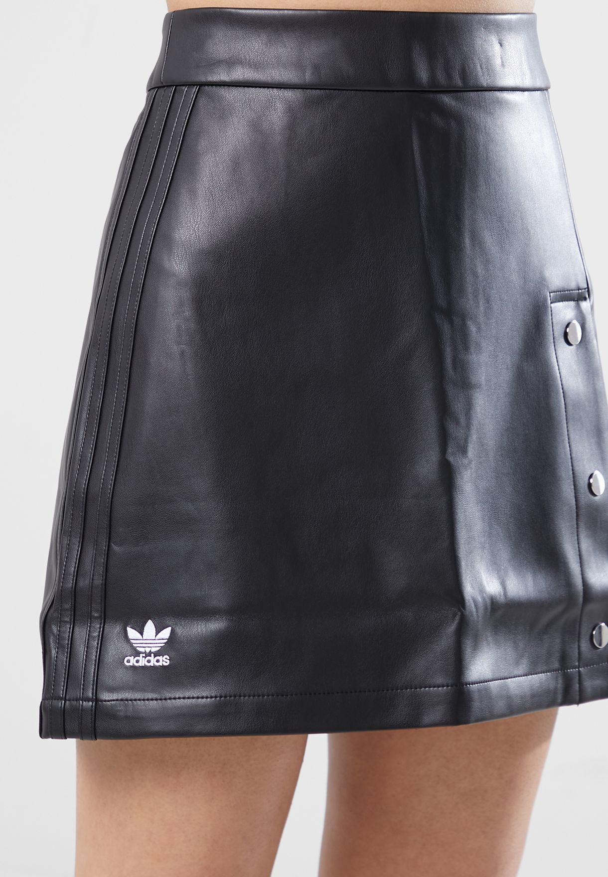 Faux Leather Skirt