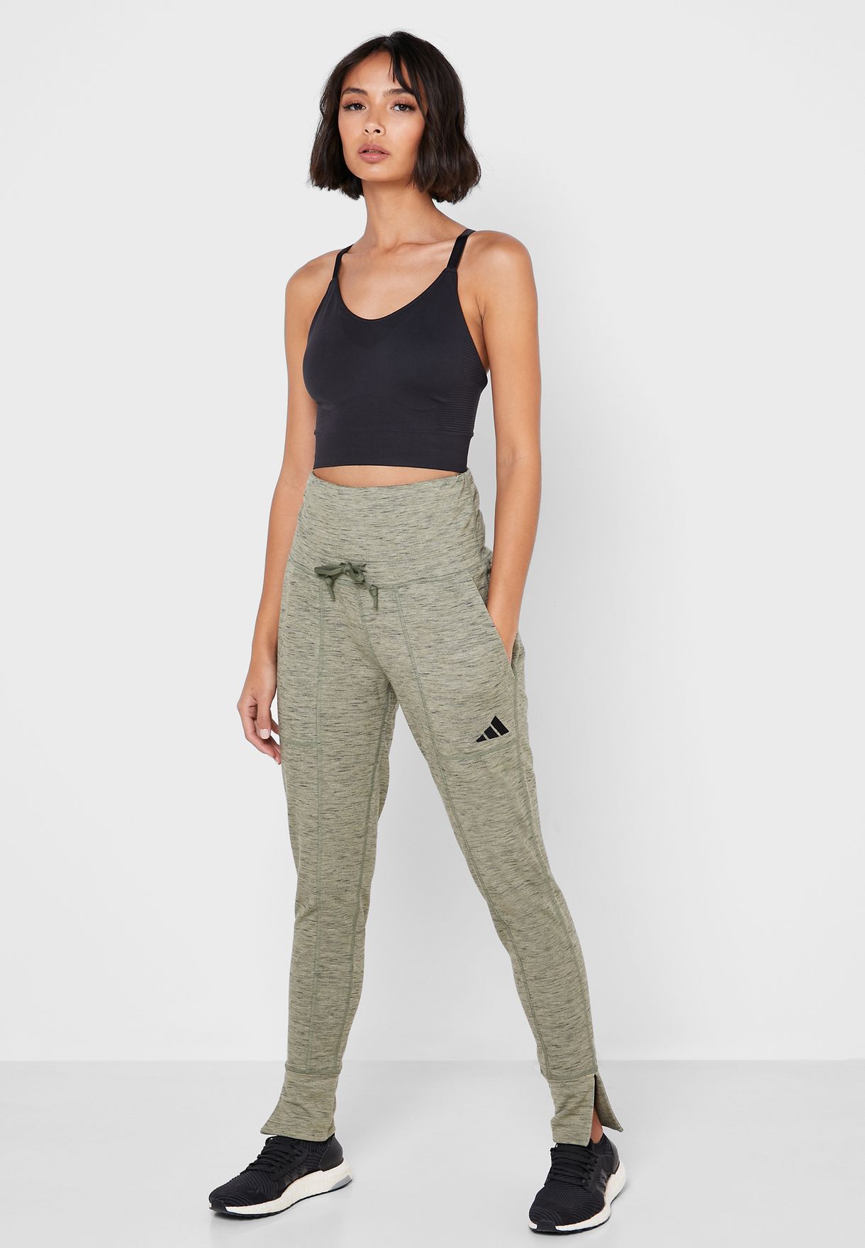 adidas green pants