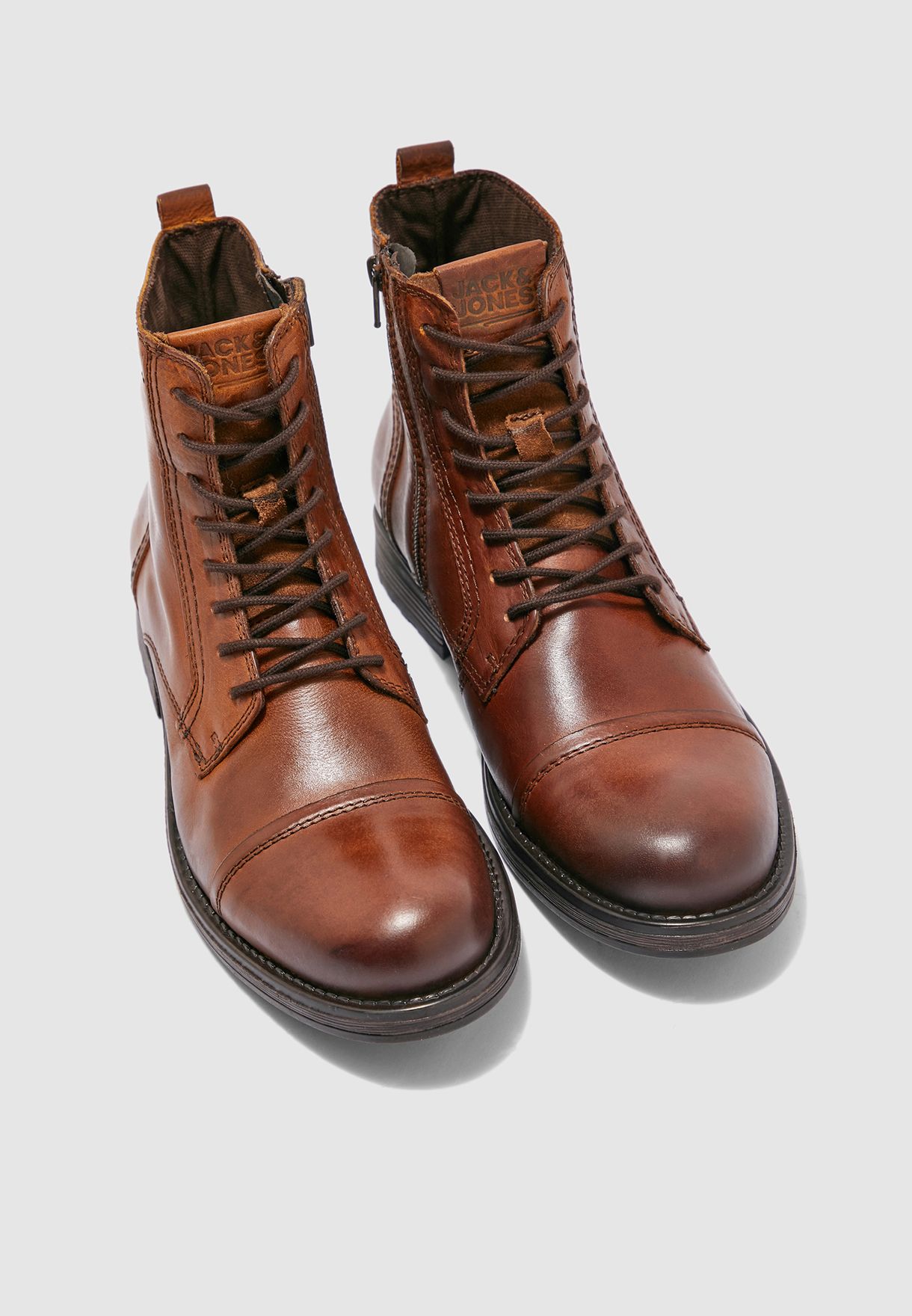 Spole tilbage Bliver værre Håndbog Buy Jack Jones brown Russel Boots for Men in MENA, Worldwide