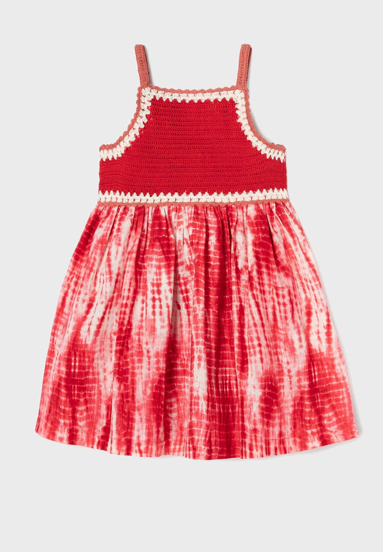 Kids Tie Dye Knitted Dress