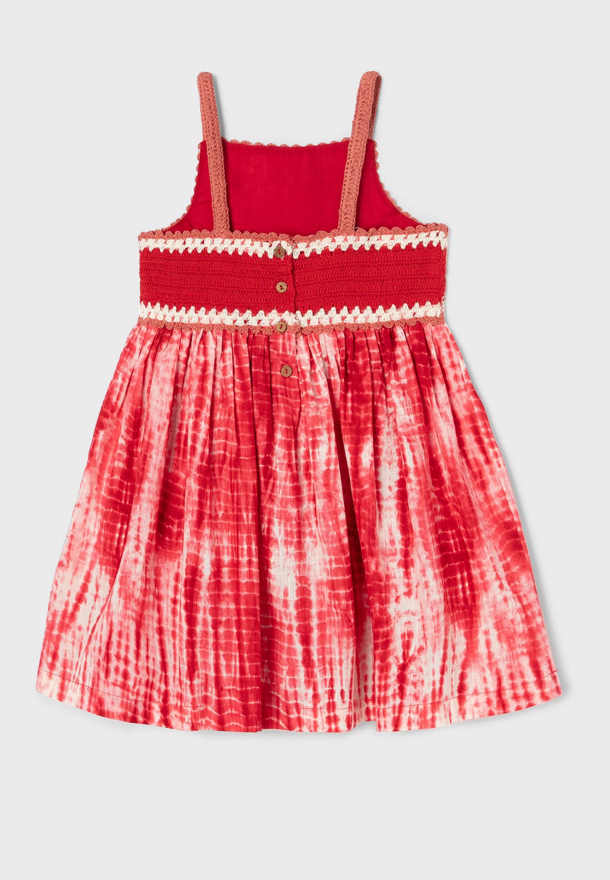 Kids Tie Dye Knitted Dress