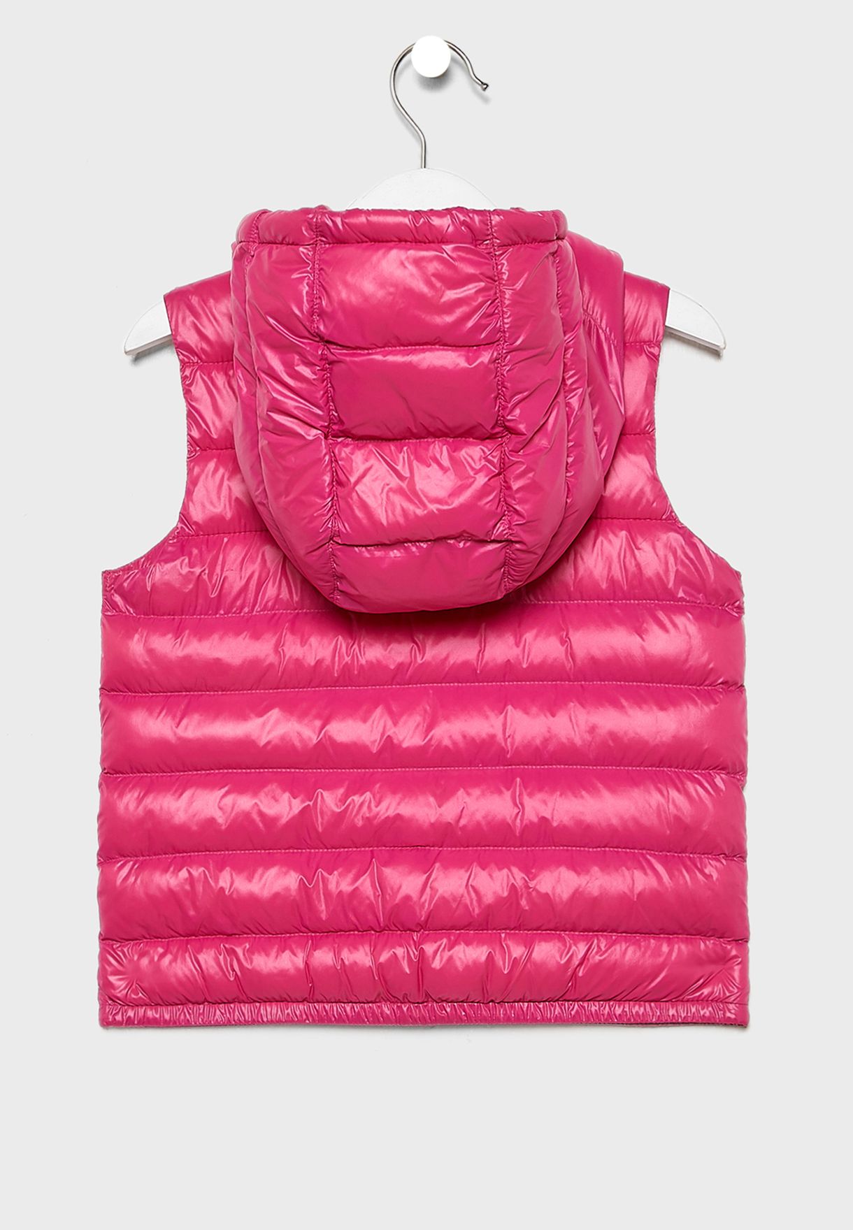 pink ralph lauren puffer jacket