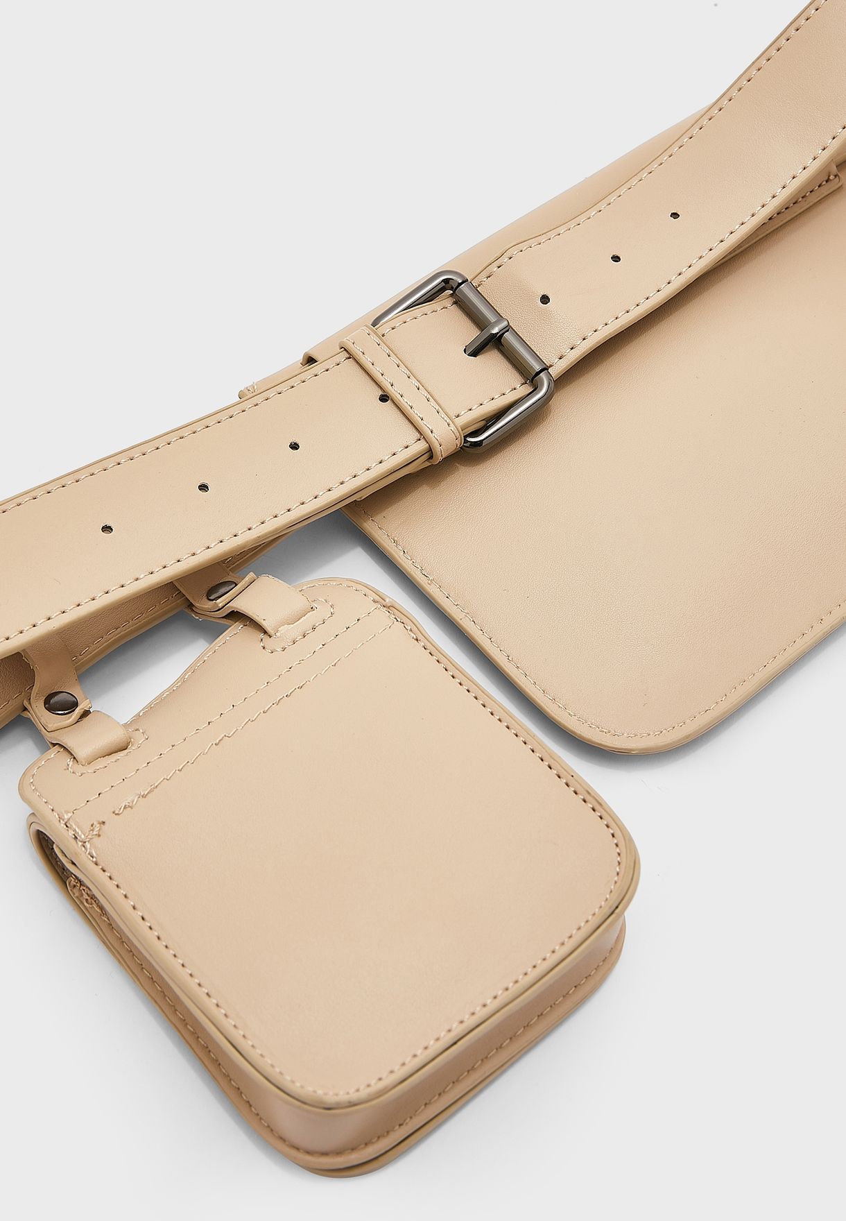 Metal Signature Multipocket Messenger