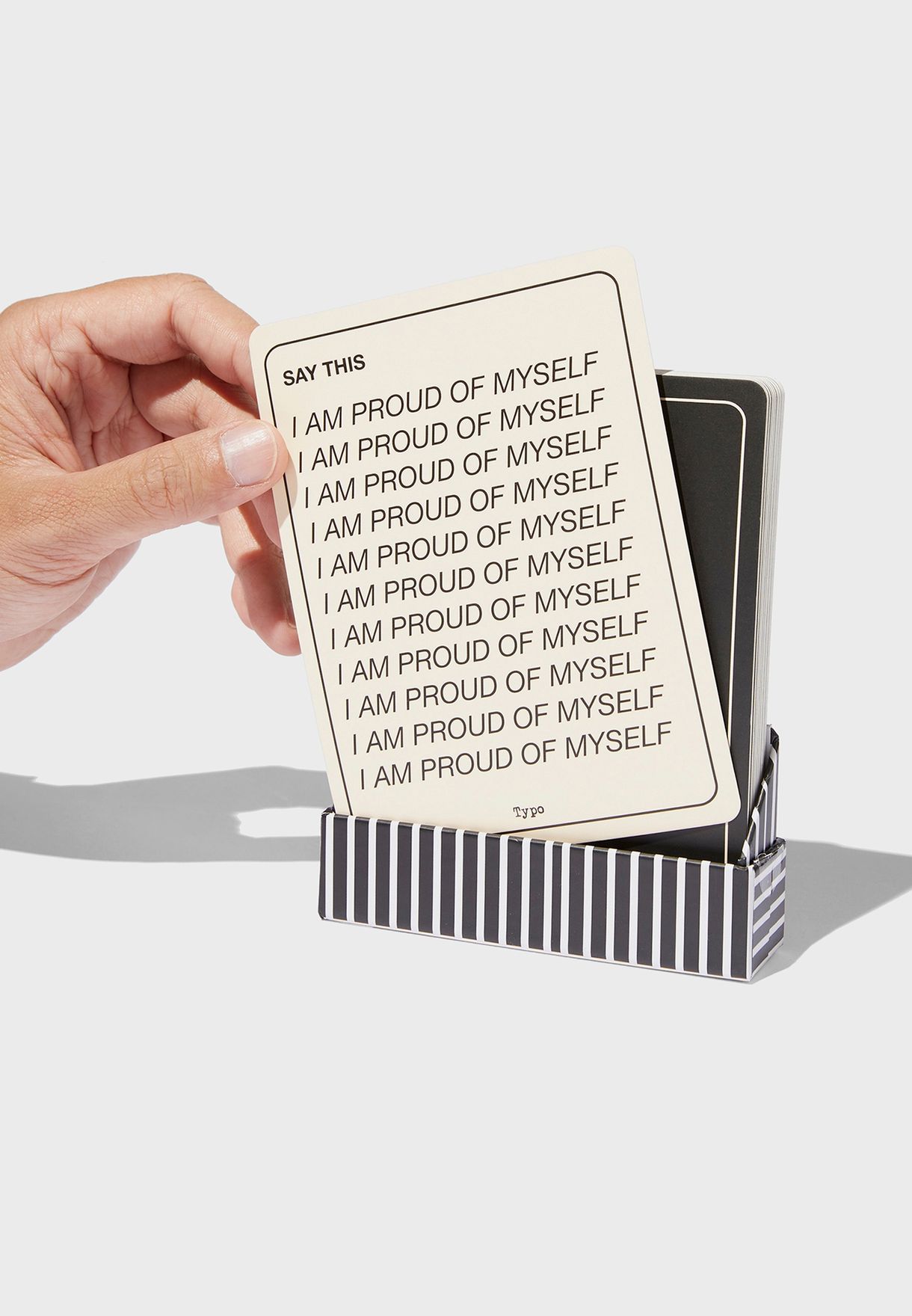 Self Care Instructions Small Affirmation Cards