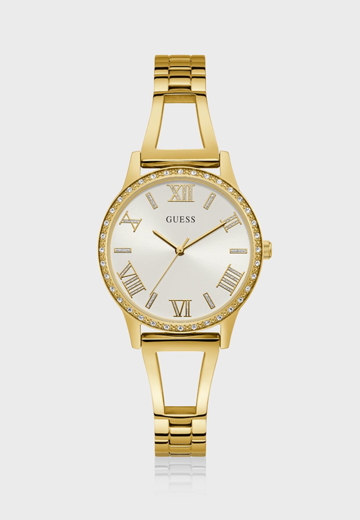 Shop Guess Gold Lucy Analog Watch W1208l2 For Women In Uae