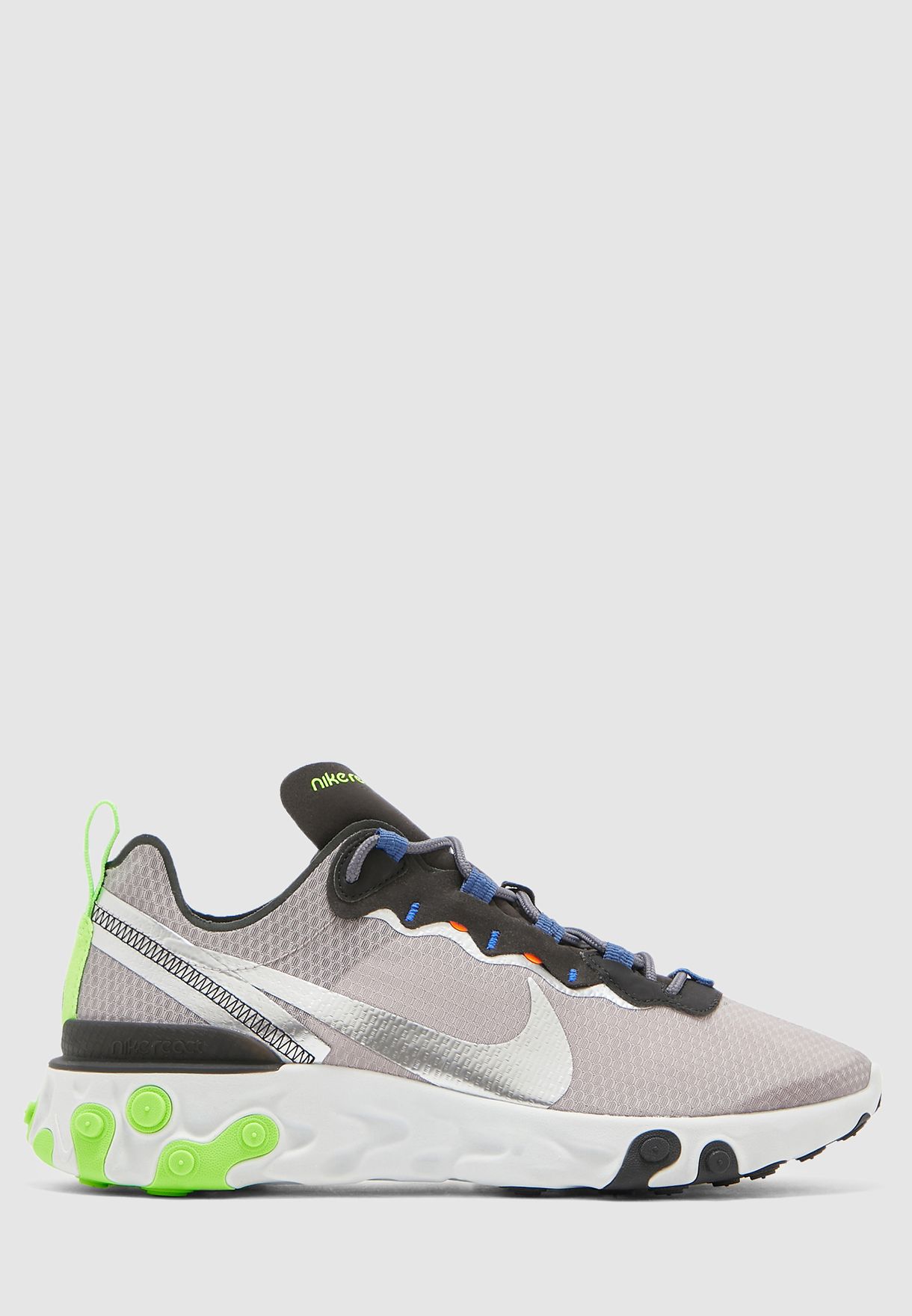 Buy Nike silver React Element 55 SE for 