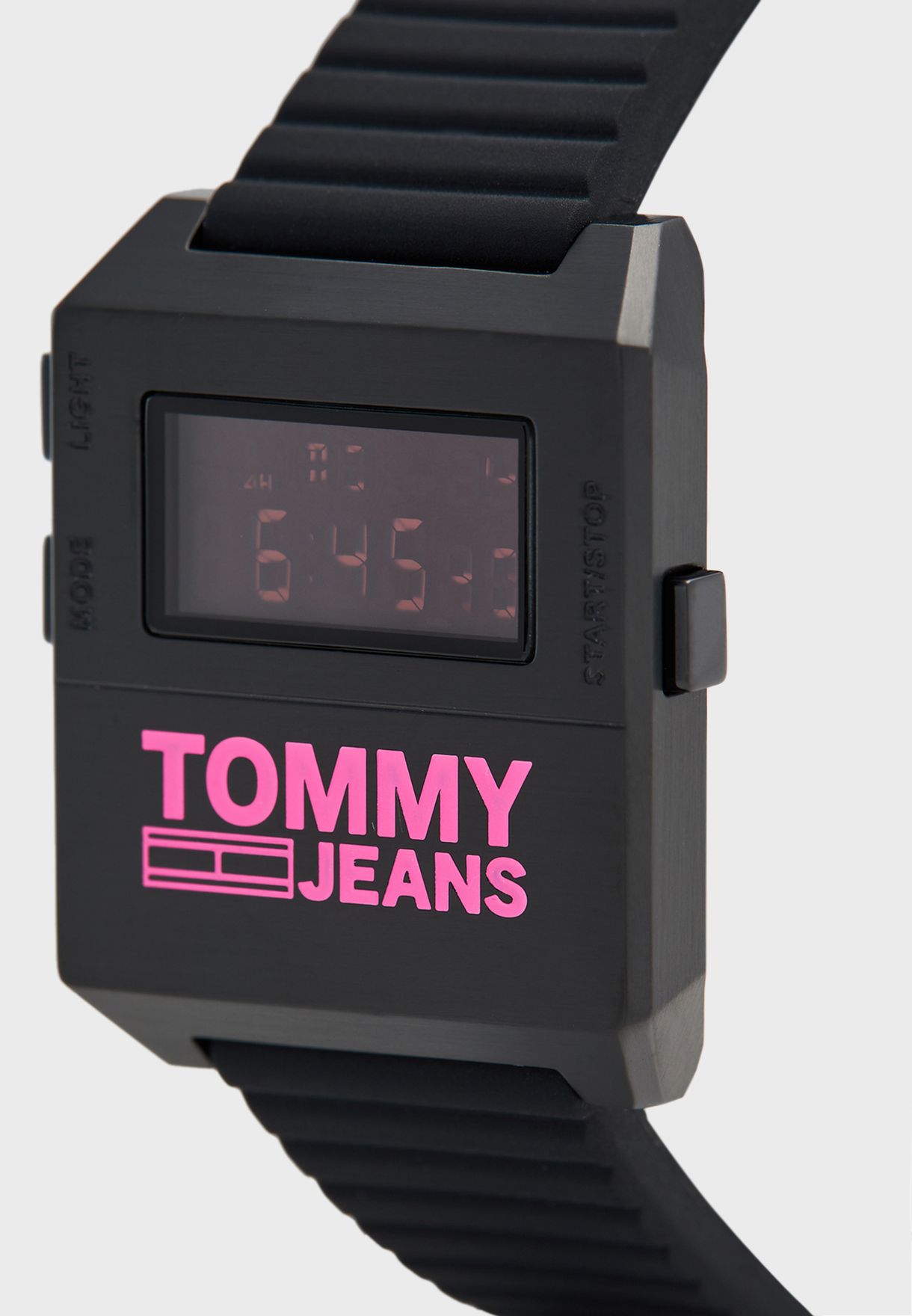 Buy Tommy Jeans black Silicone Strap 