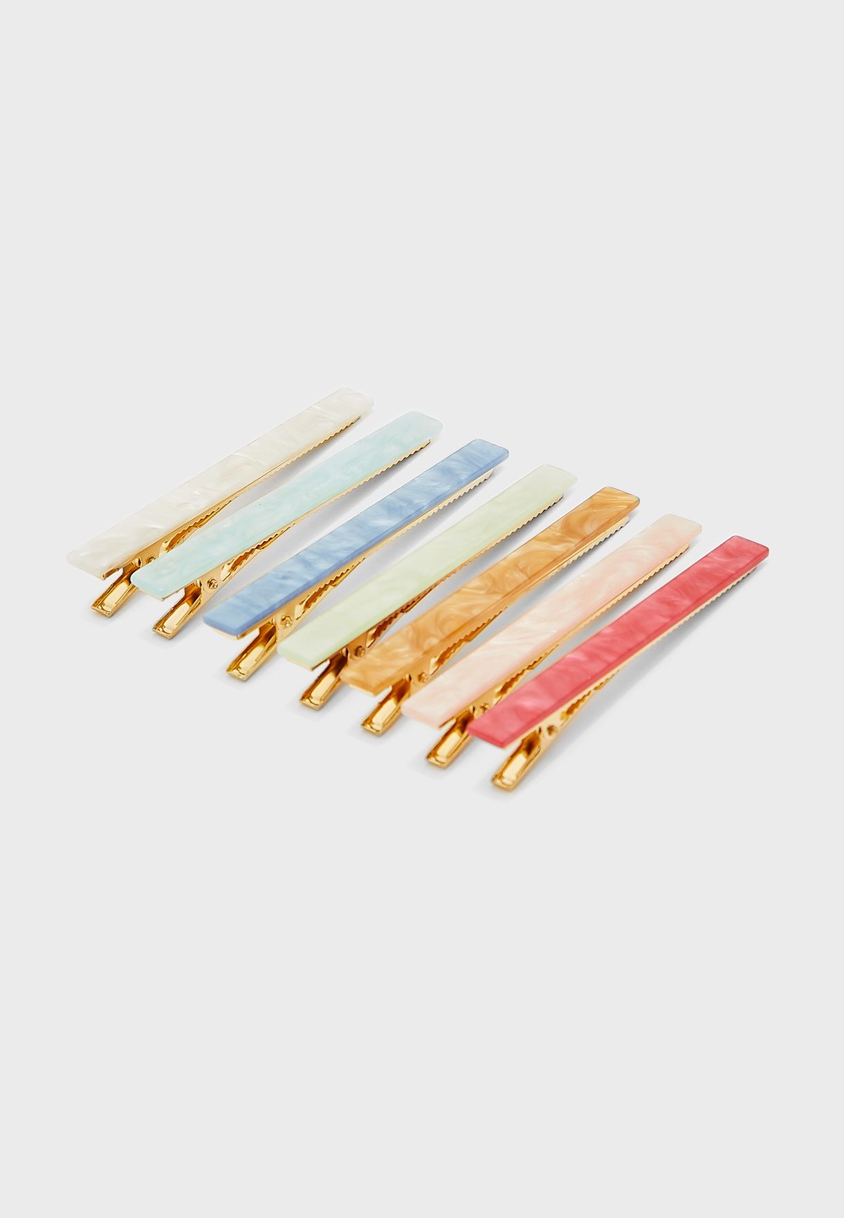 Pack Of 7 Hair Clips