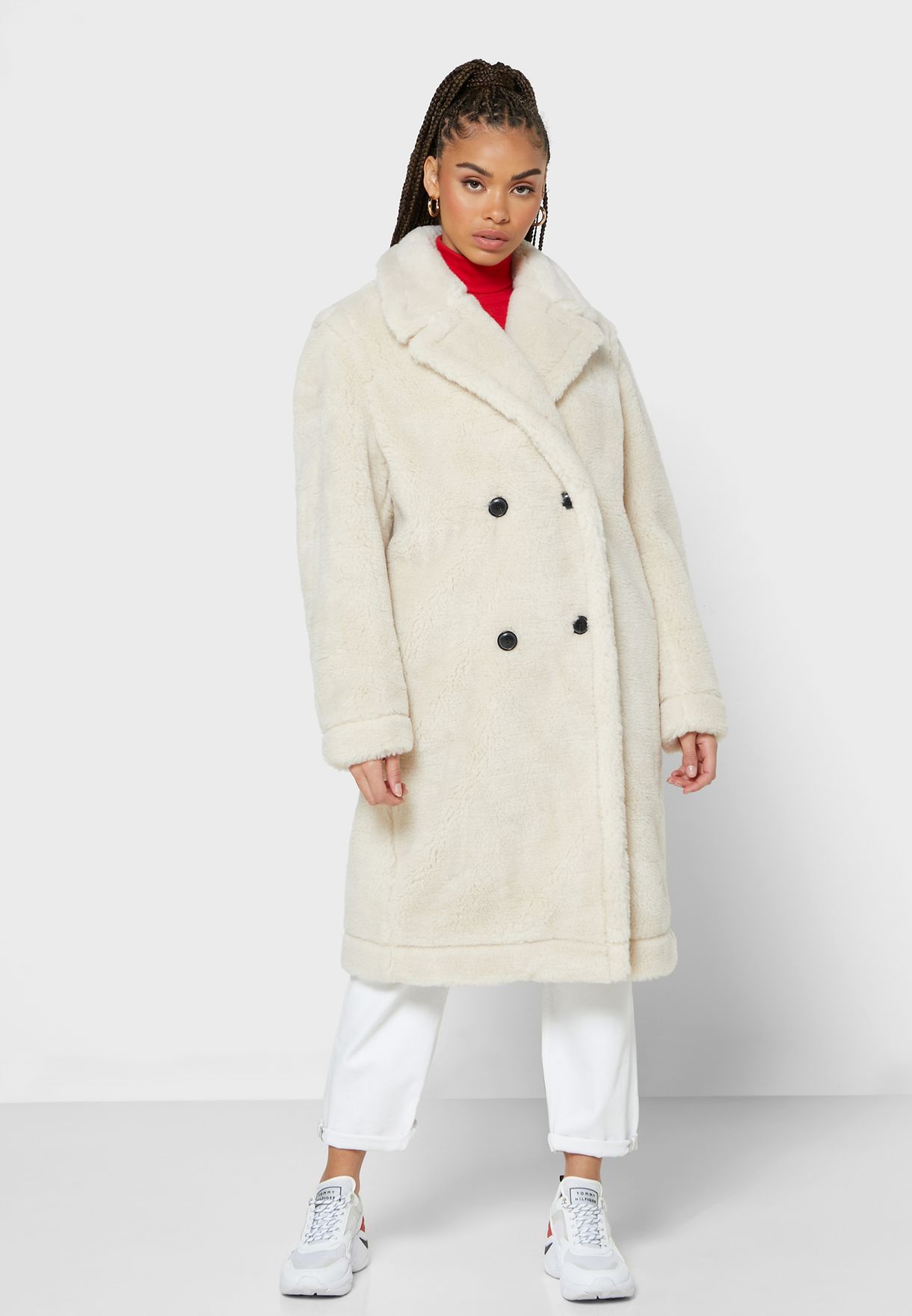 tommy hilfiger longline coat