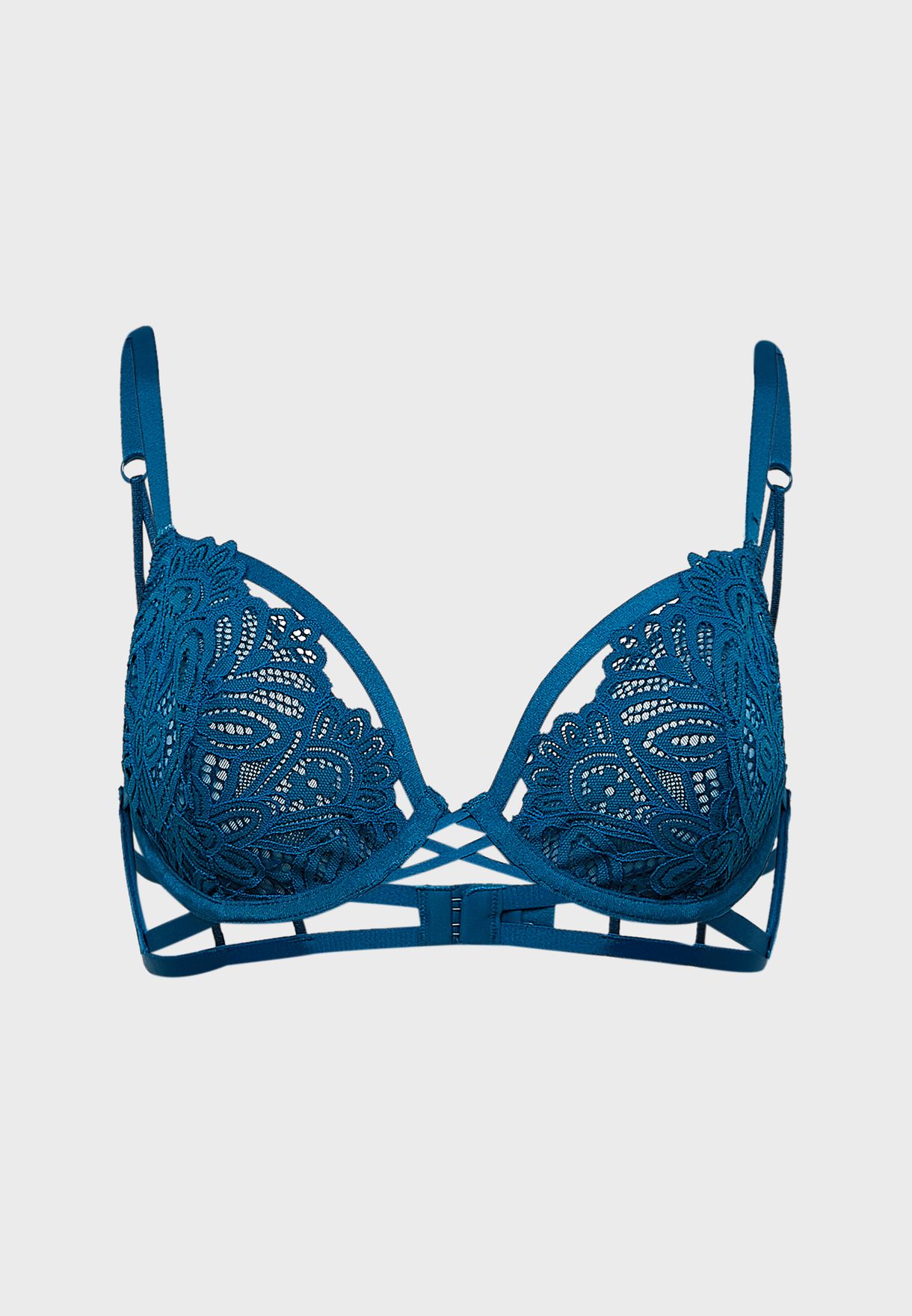 Buy La Senza Blue Lace Detail Bra For Women In Dubai Abu Dhabi