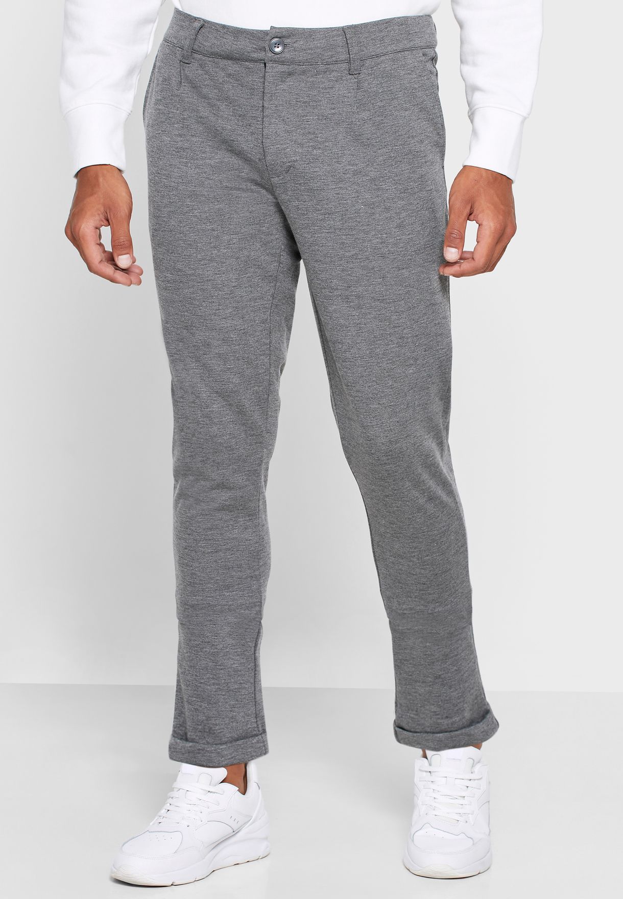 slim tapered trousers mens