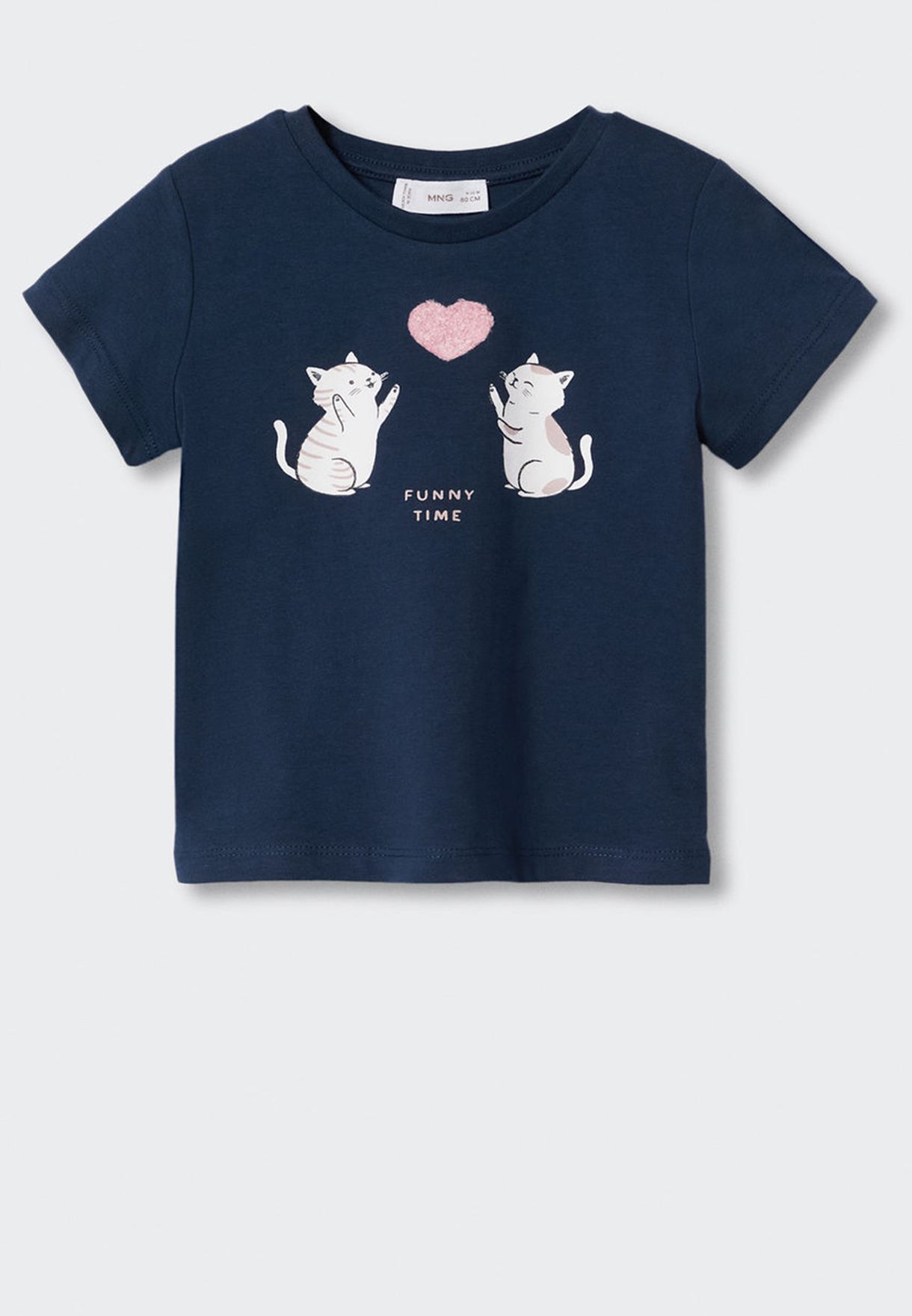 Infant Embossed Print T-Shirt