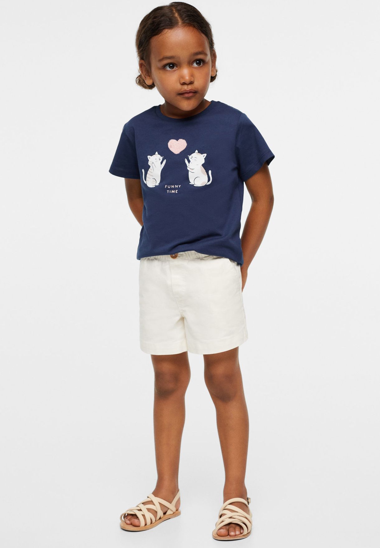 Infant Embossed Print T-Shirt