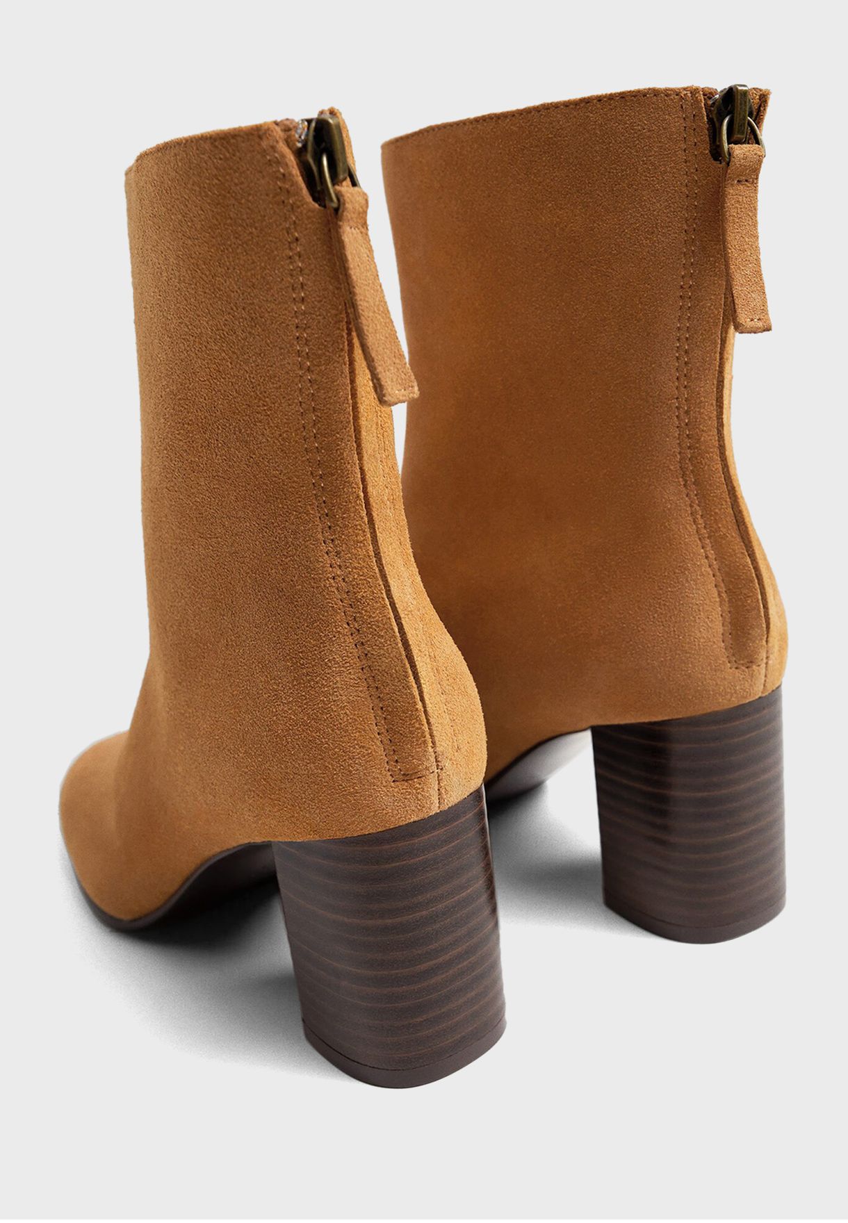 comfy brown ankle boots