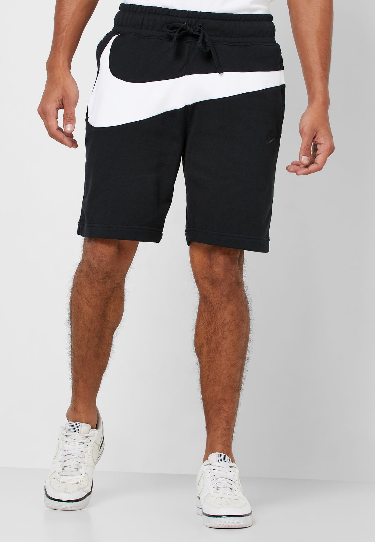 Buy Nike black NSW Statement Shorts for 