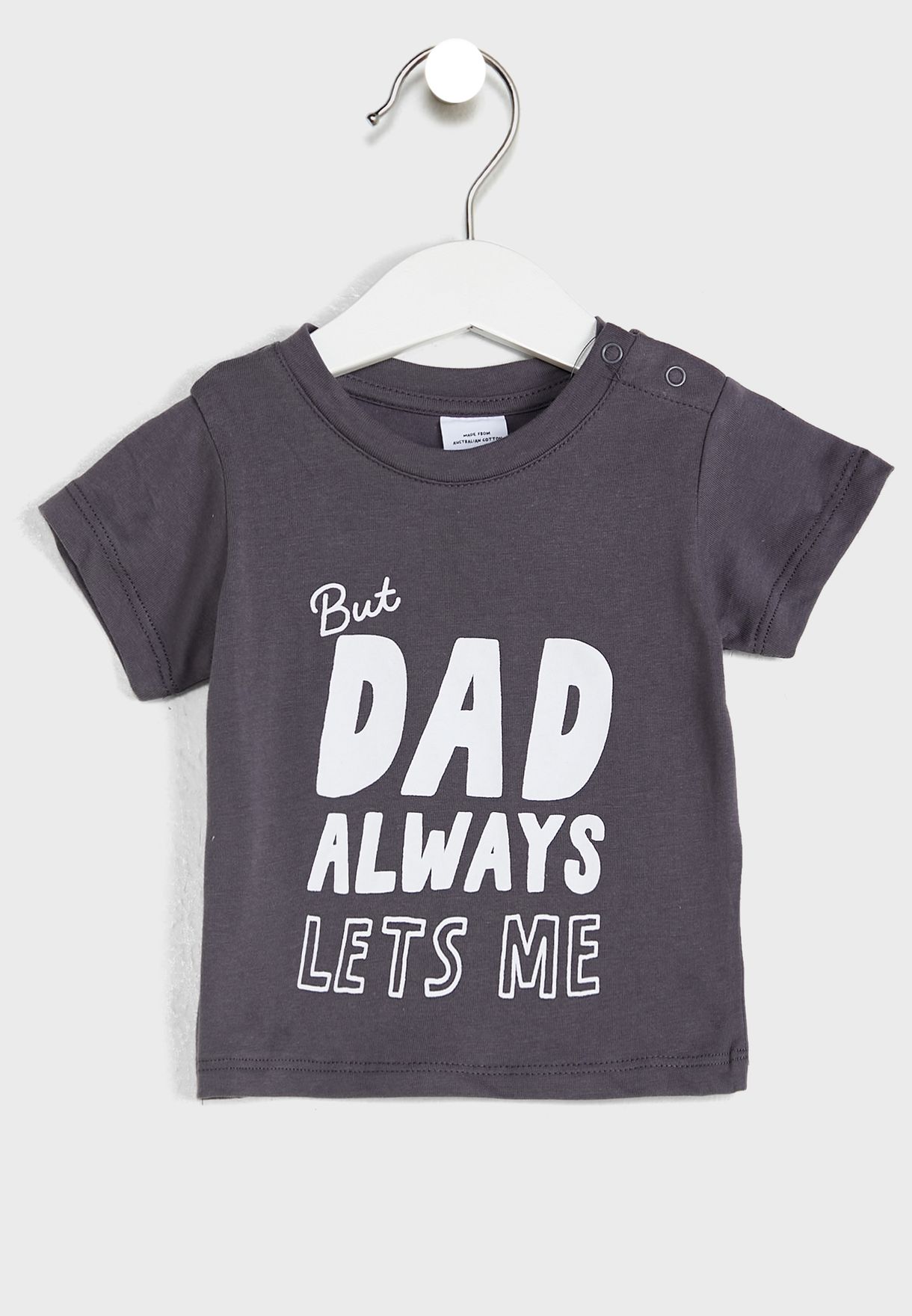 Infant Slogan T-Shirt