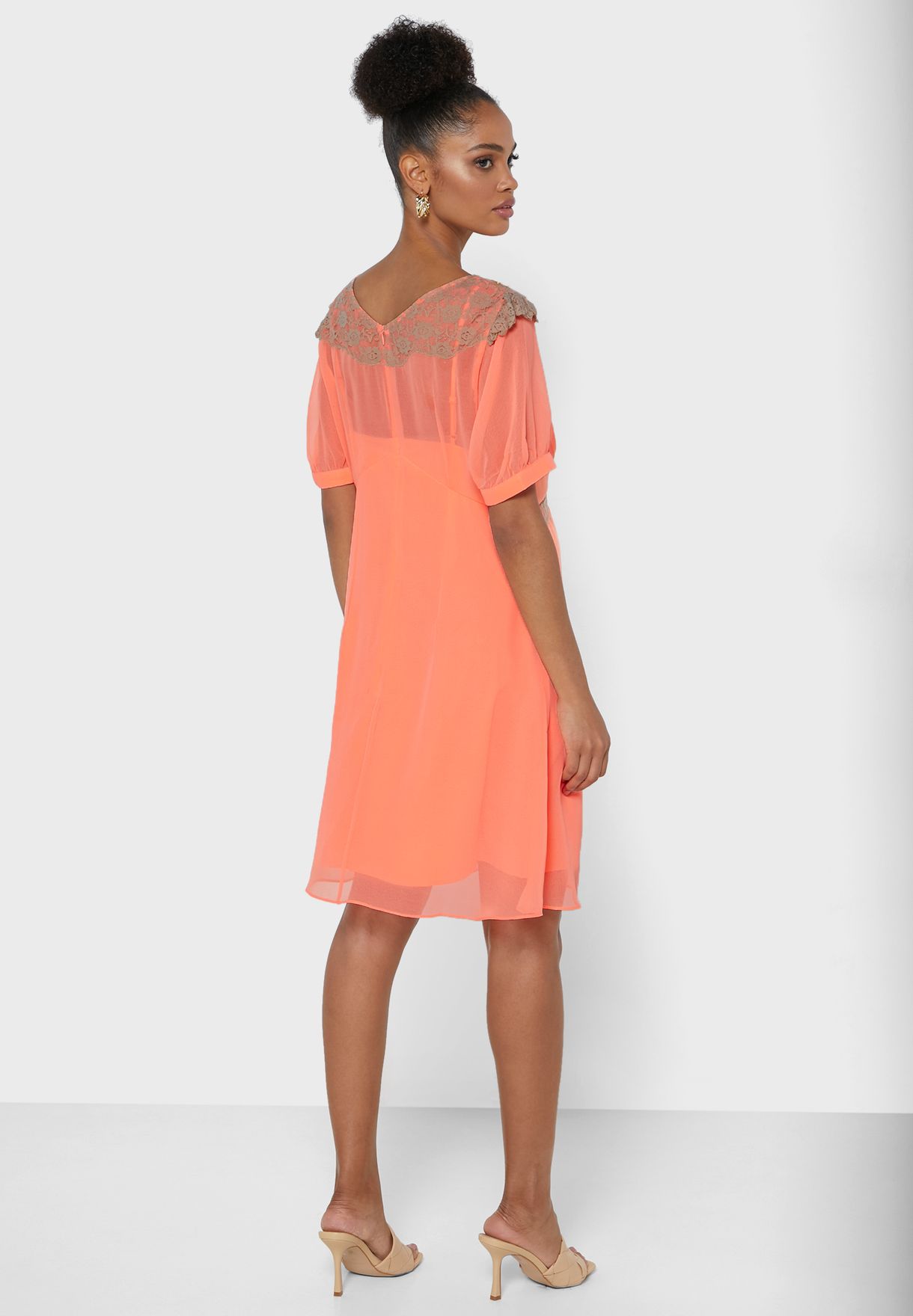 french connection neon dress