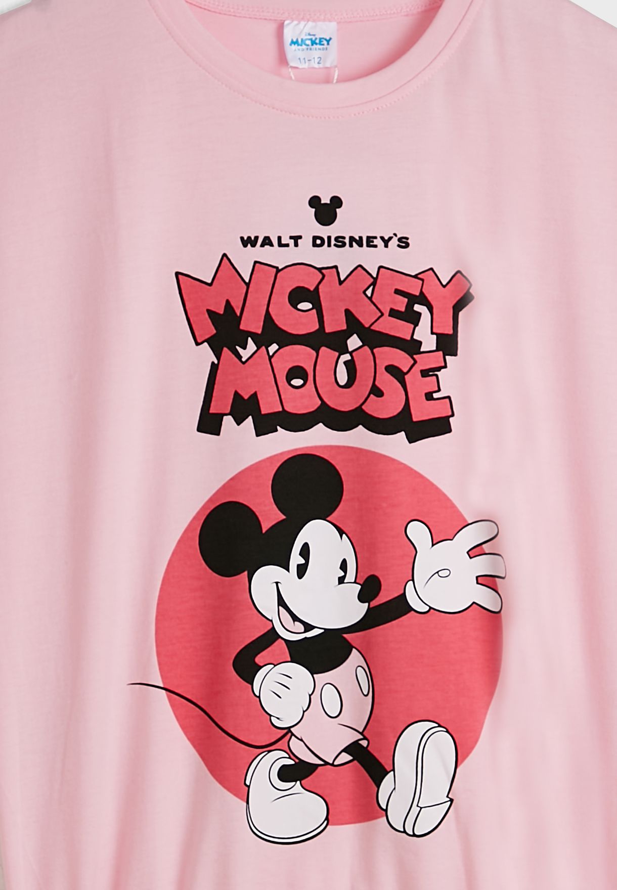 Buy Disney pink Mickey Mouse Top for Kids in Dubai, Abu Dhabi