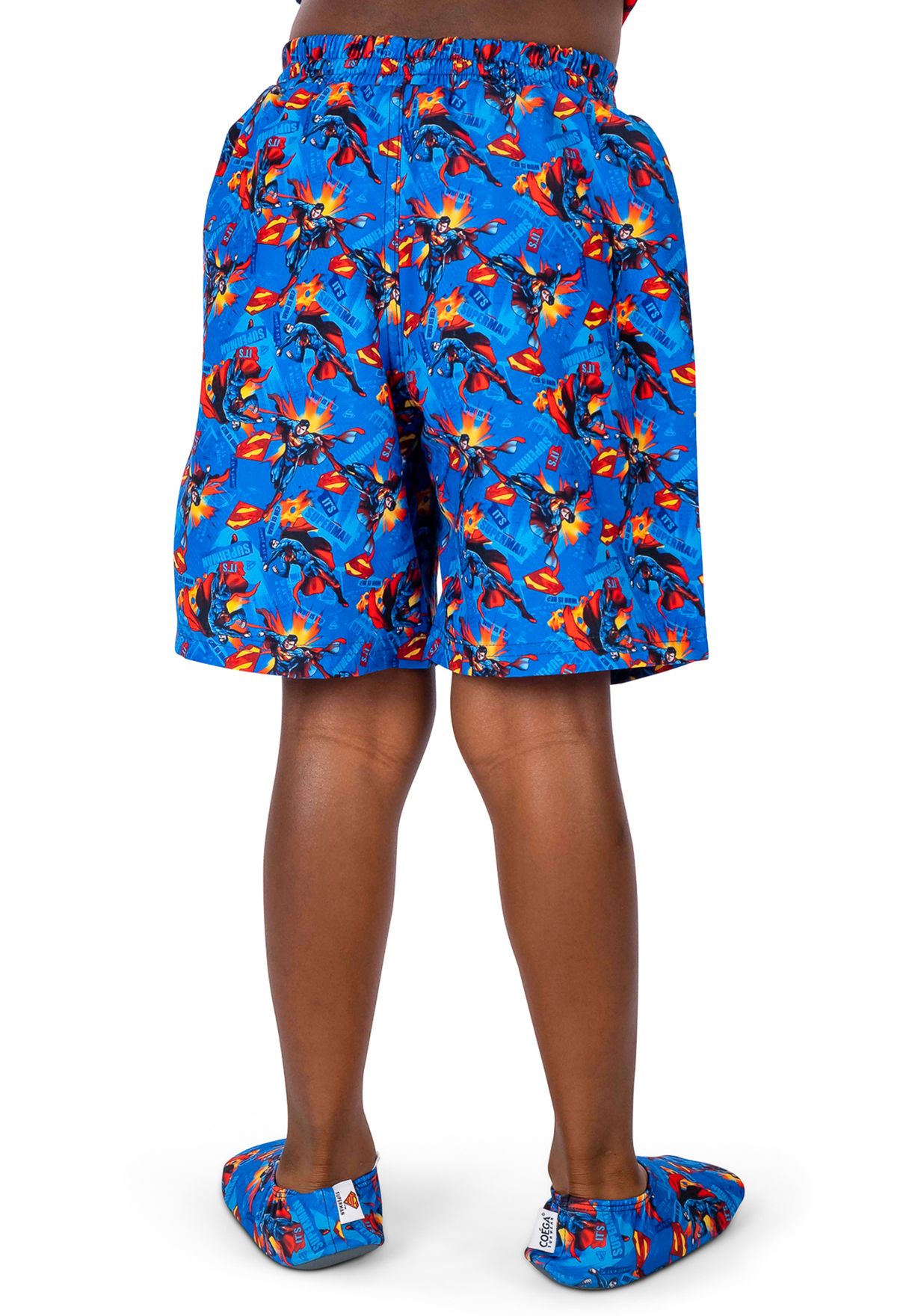 Kids Superman Swim Shorts