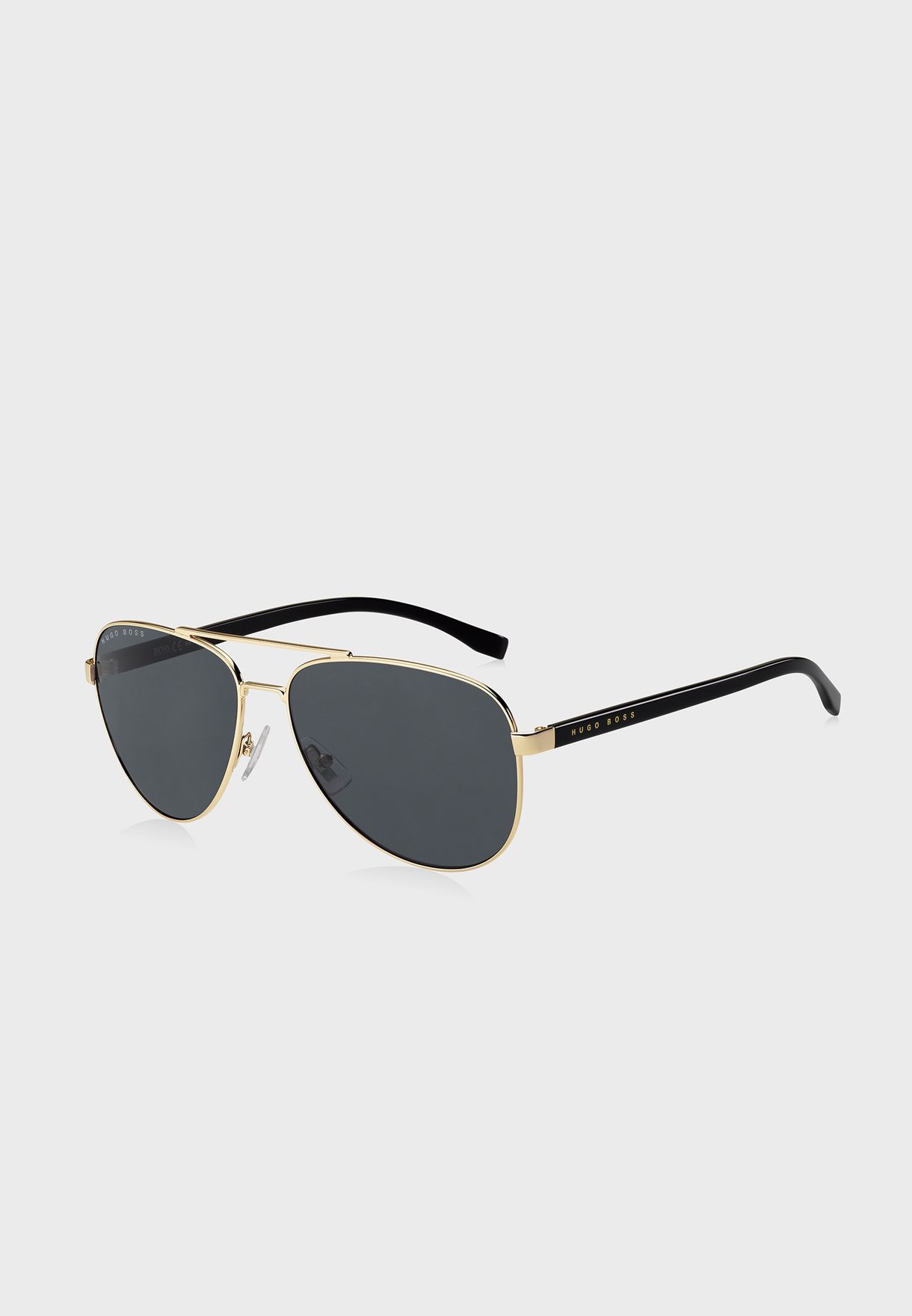 Buy Hugo Boss gold Wayfarers Sunglasses for Men in Riyadh, Jeddah