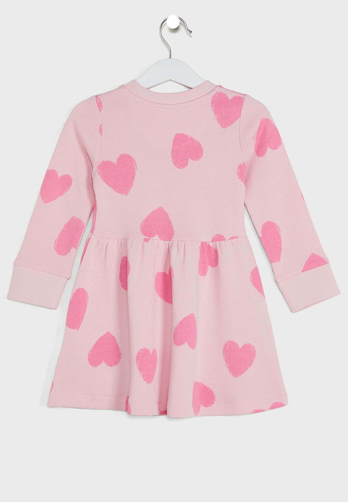 Kids Heart Print Dress