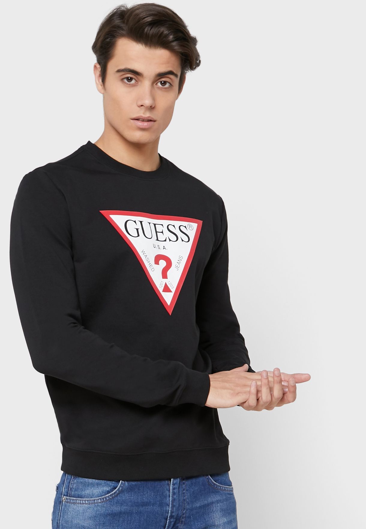 guess audley sweatshirt