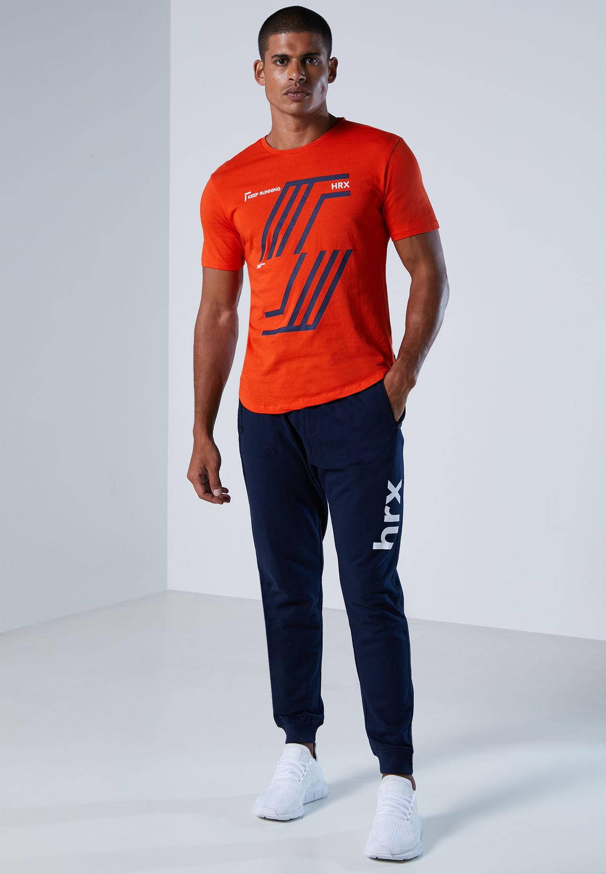 hrx running t shirt