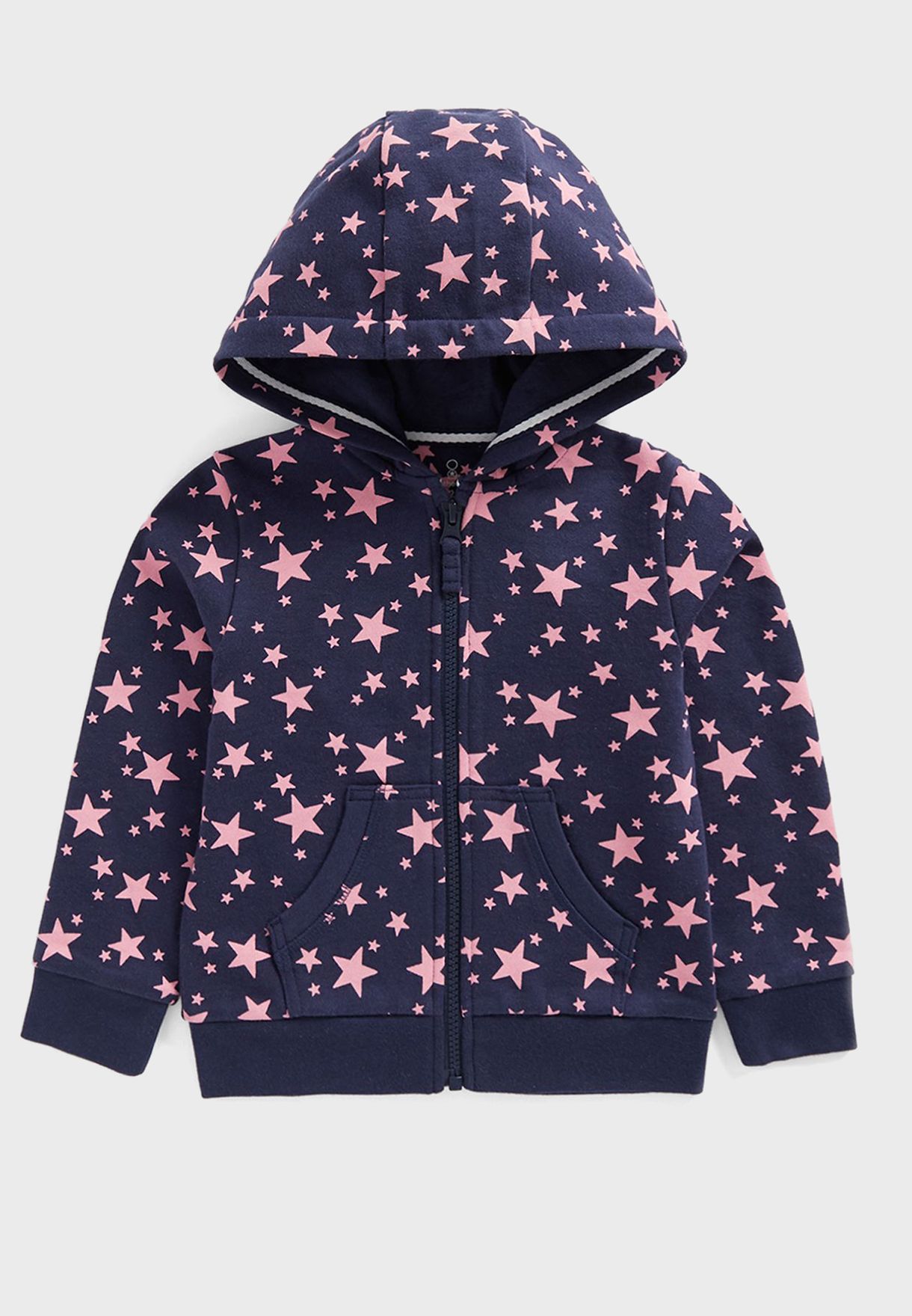Youth Star Print Hoodie