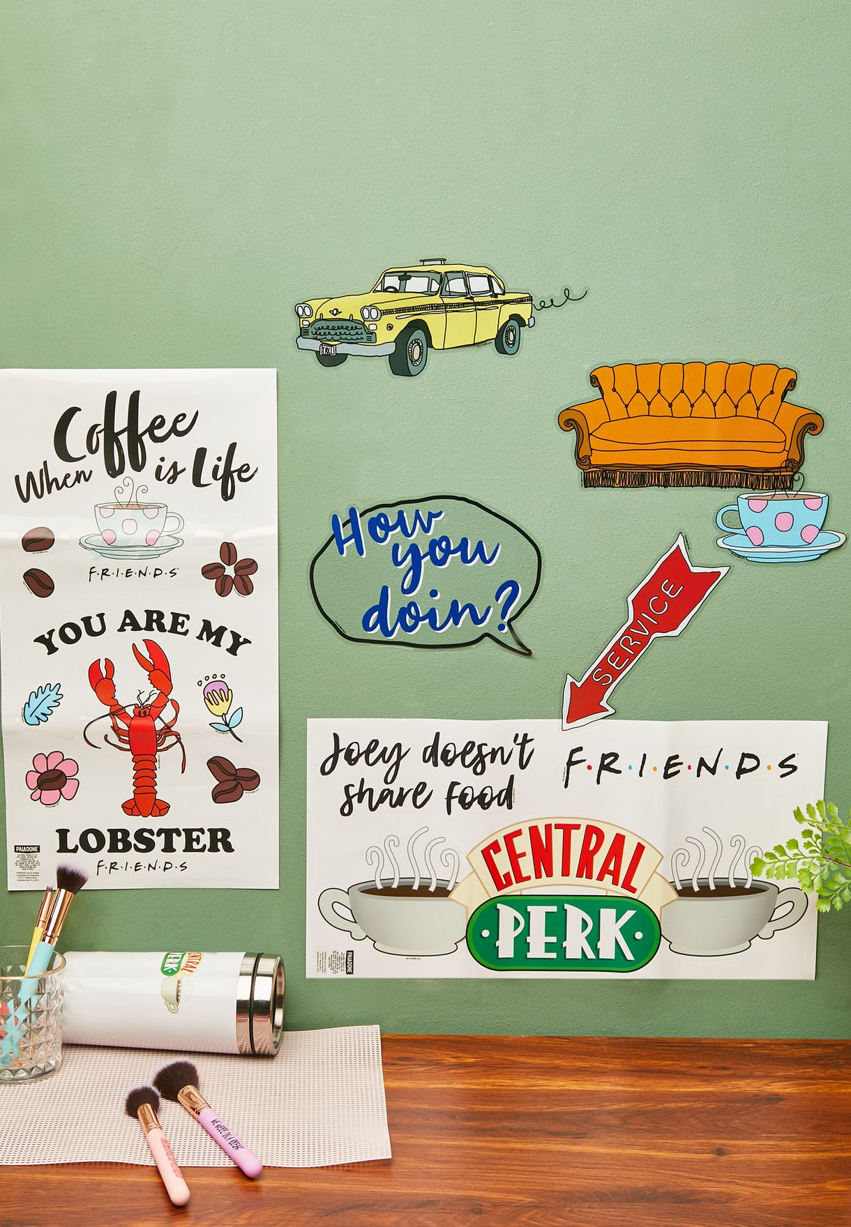 Friends Wall Decals Stickers