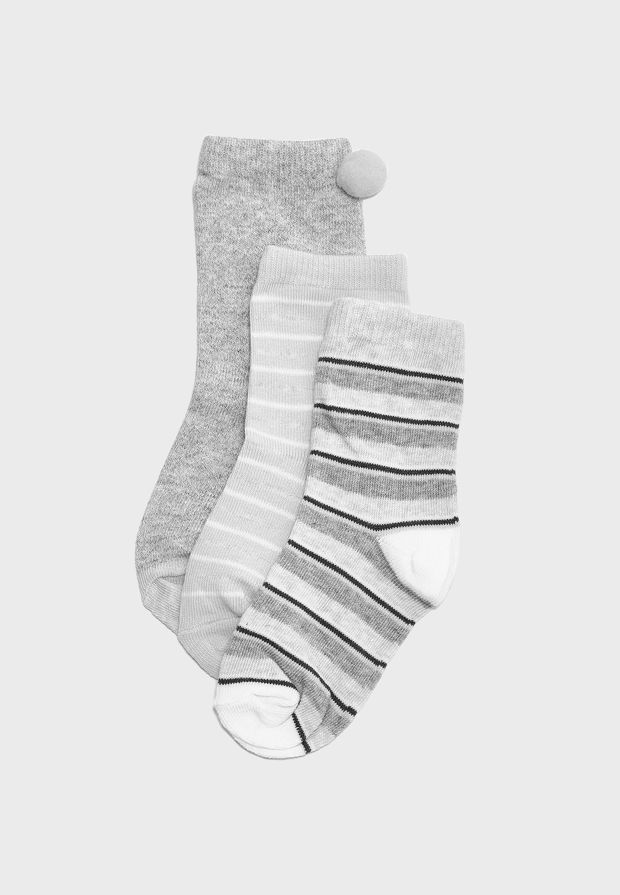 black and white striped socks kids