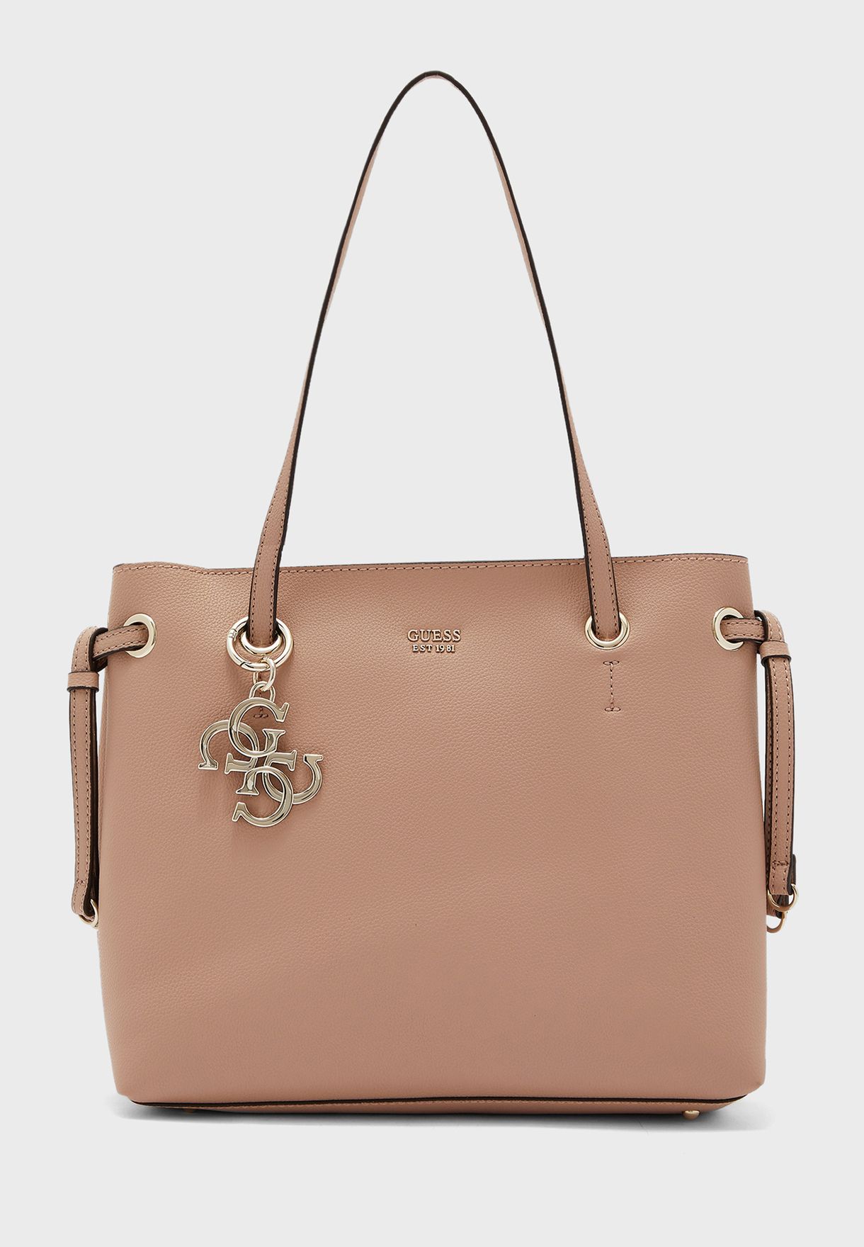 guess digital small shopper bag