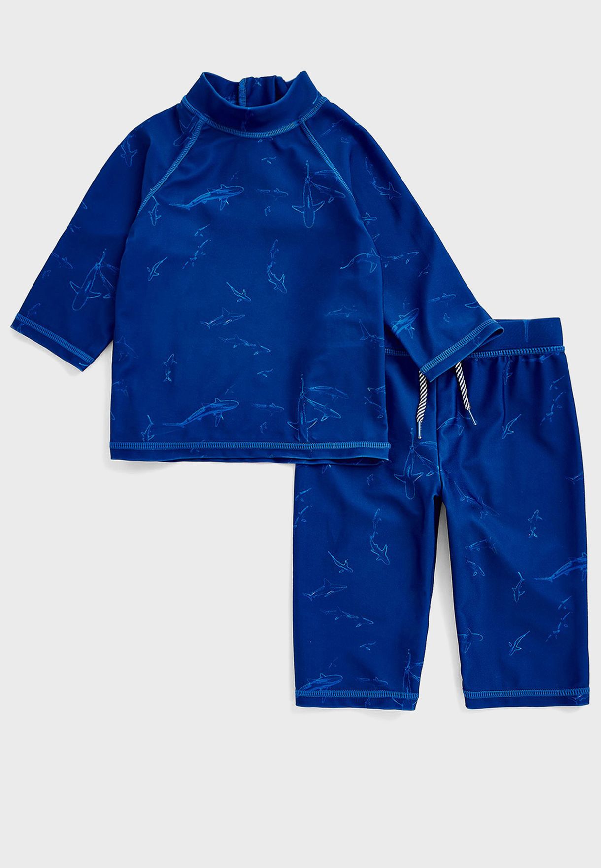 Kids Aop Print T-Shirt & Shorts Set