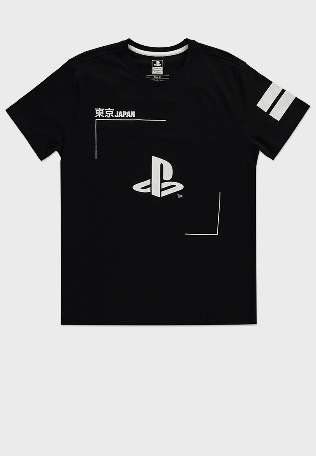 Playstation Logo Crew Neck T-Shirt