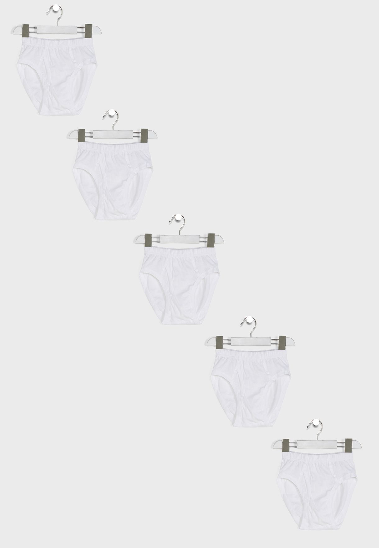 Boys 5 pack essential briefs